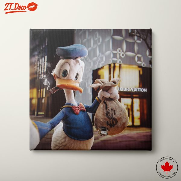 Donald Duck Animation with Luxury Background