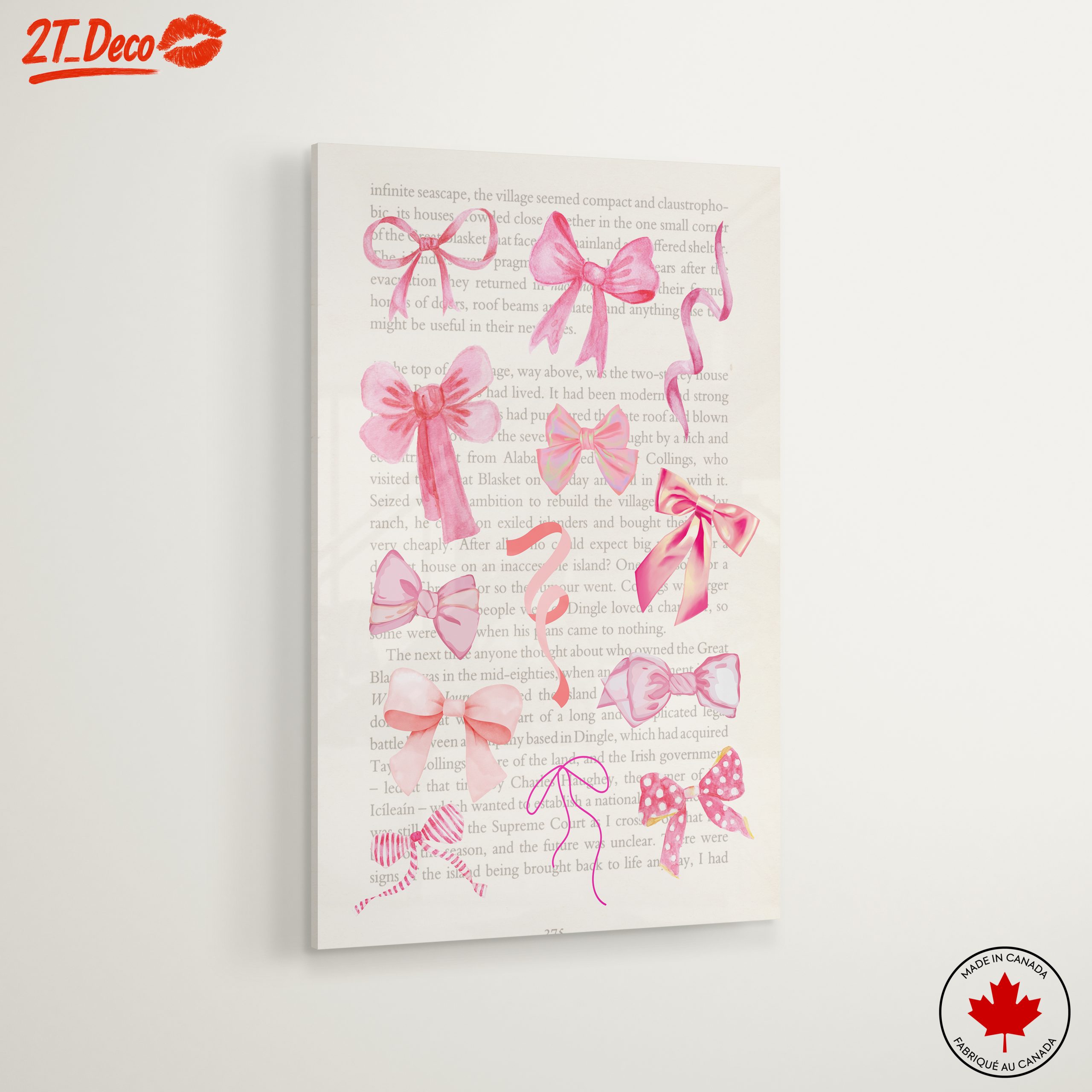 Whimsical Bow Art for Charming Spaces - Image 6