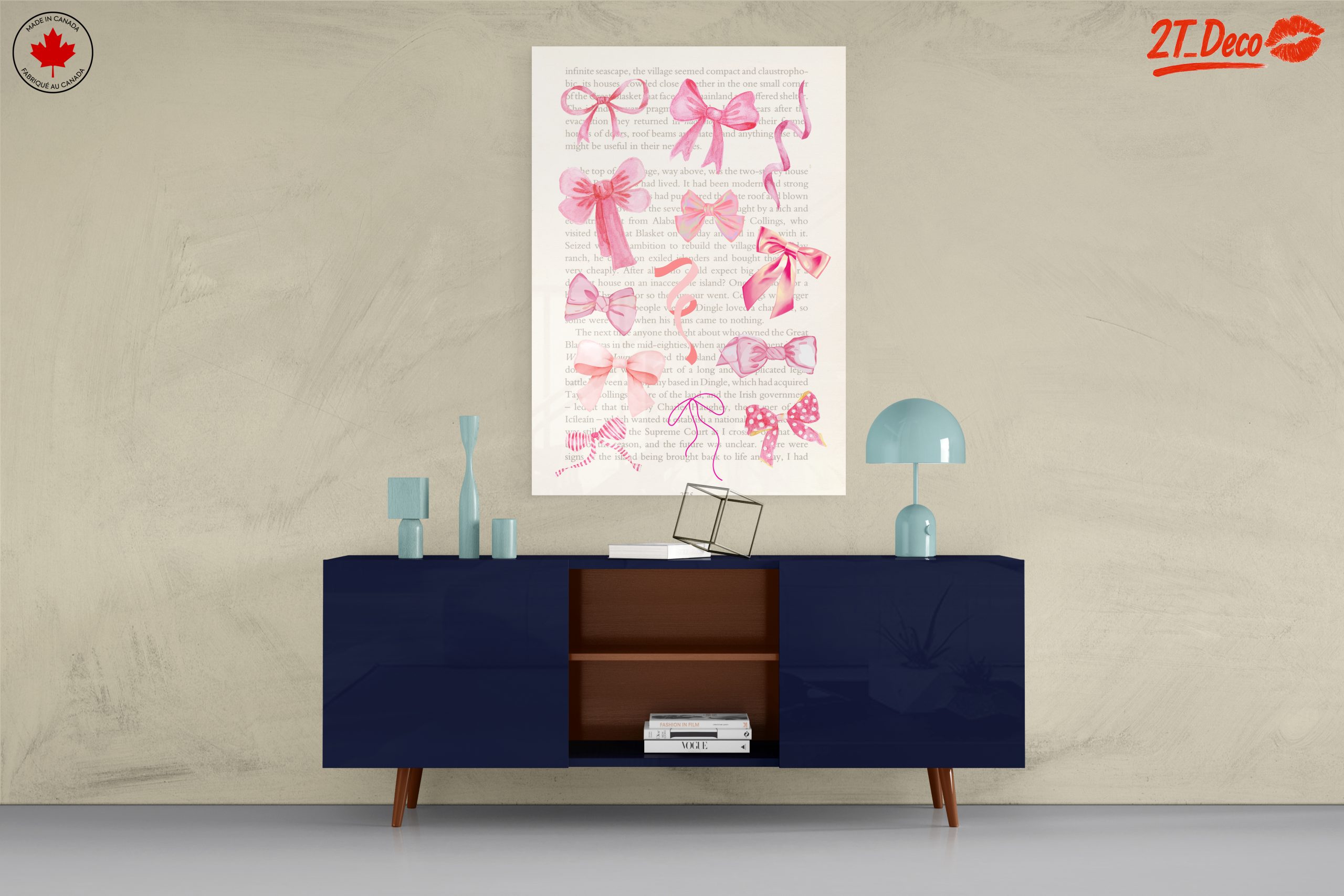 Whimsical Bow Art for Charming Spaces - Image 8
