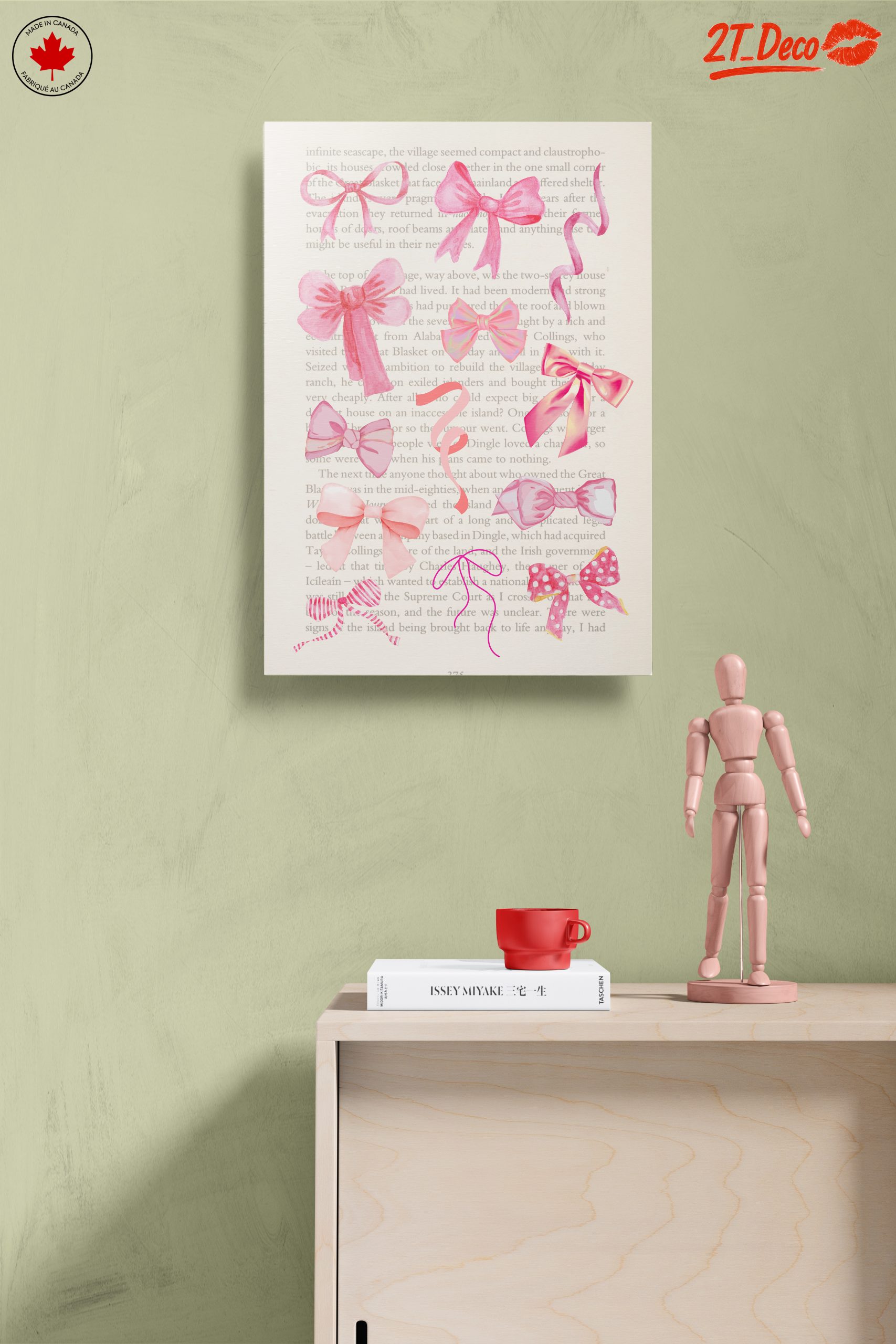 Whimsical Bow Art for Charming Spaces - Image 14