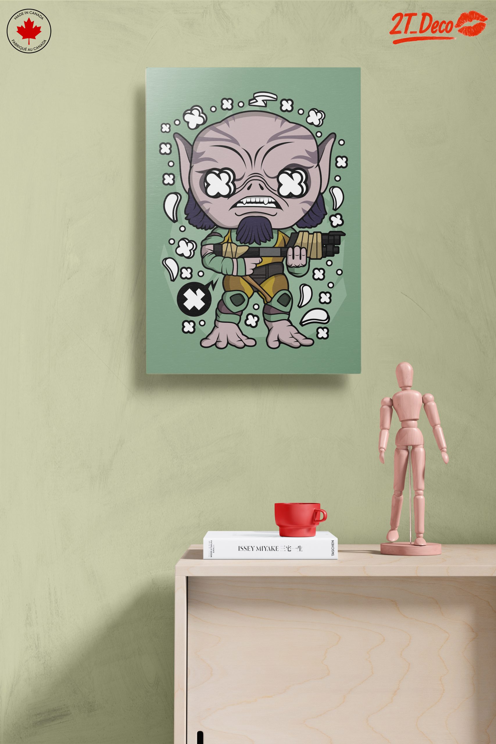 Stylized Animated Character with Weapon - Image 14