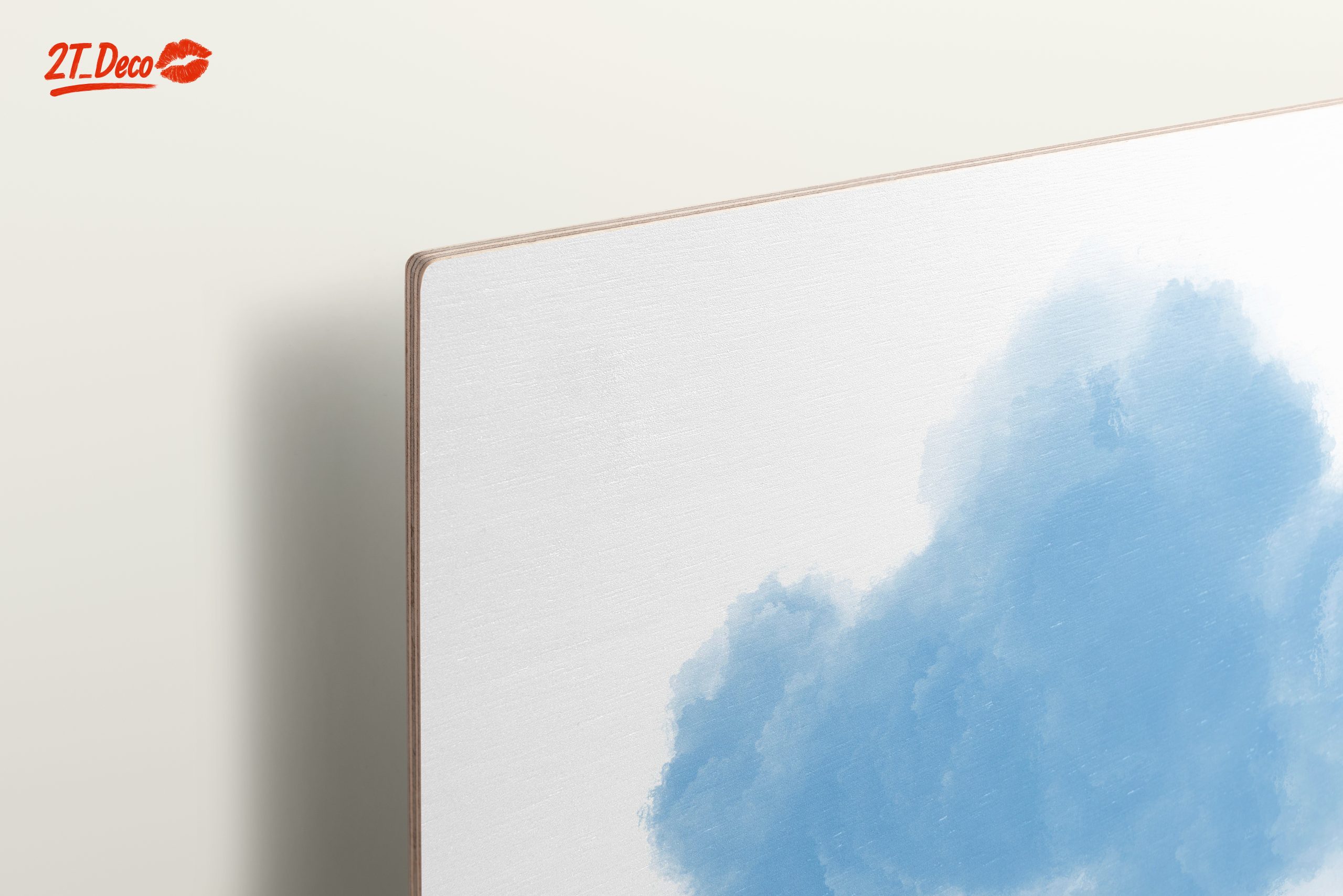 Whimsical Blue Cloud Artwork - Image 15