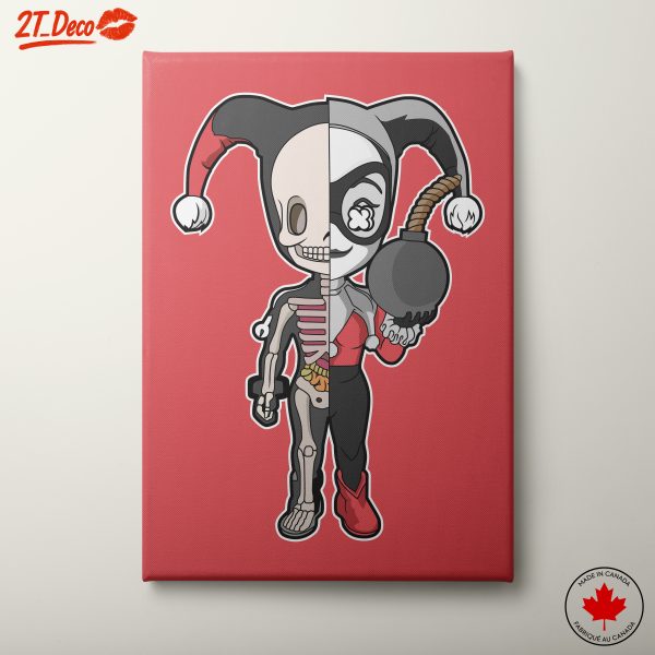 Harley Quinn Graphic Art Character