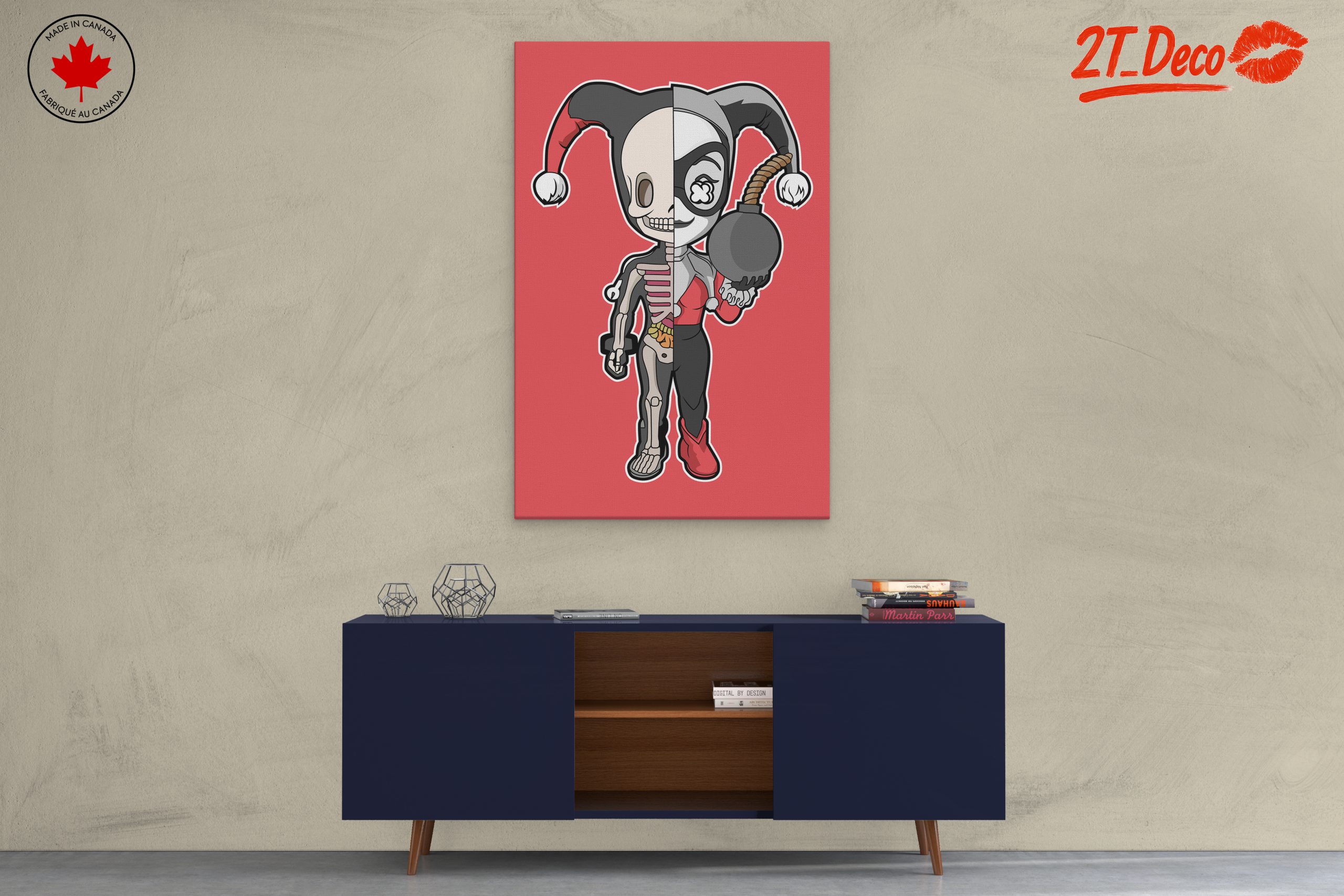Harley Quinn Graphic Art Character - Image 3