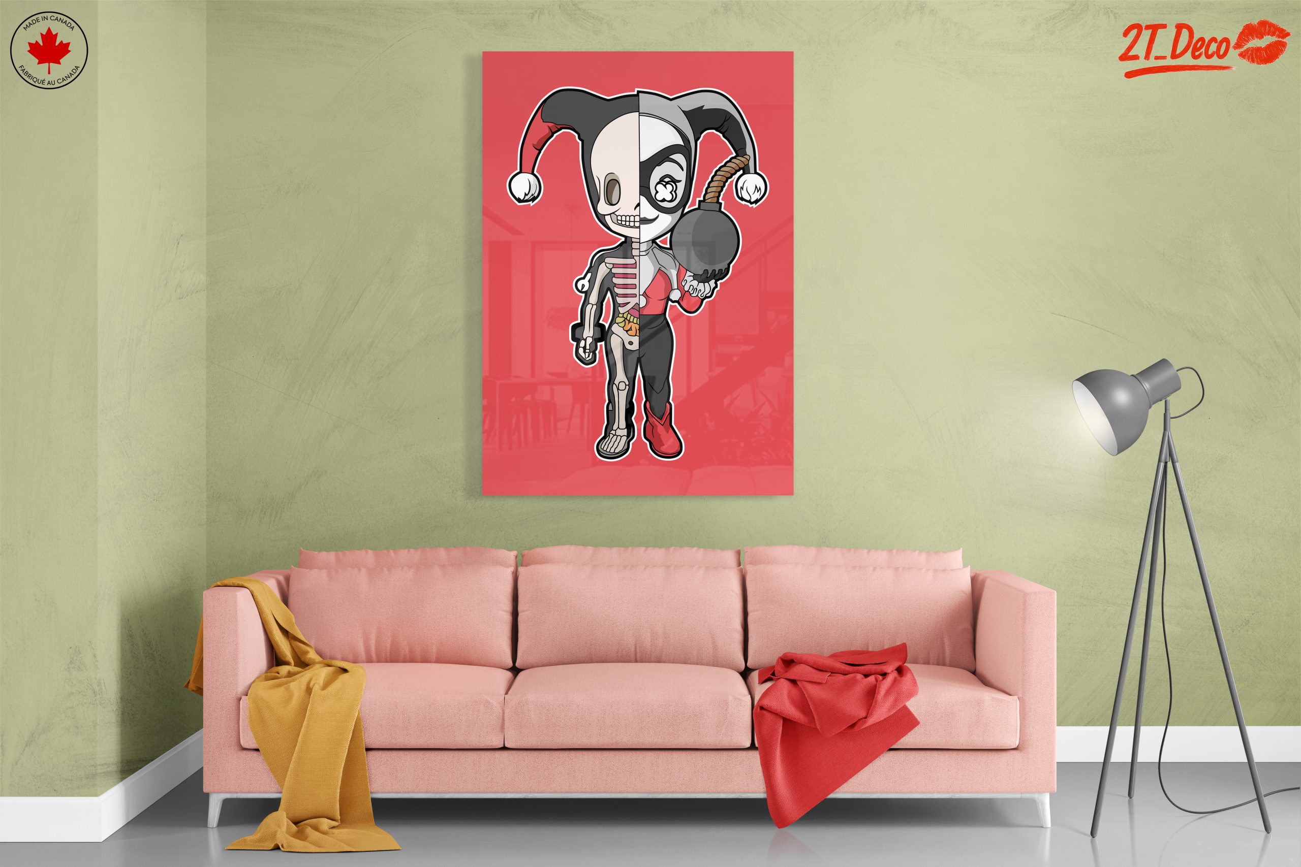 Harley Quinn Graphic Art Character - Image 7