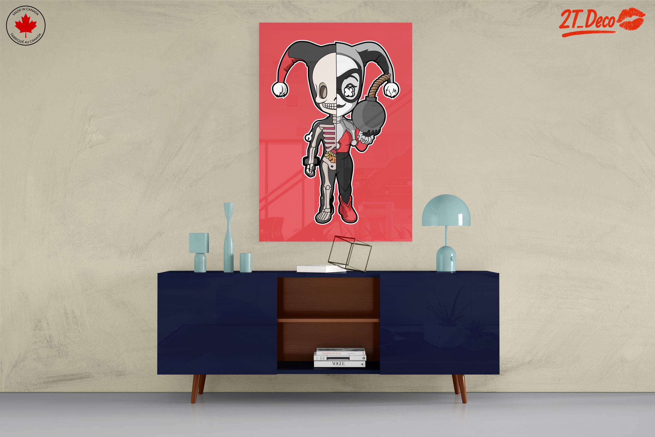 Harley Quinn Graphic Art Character - Image 8