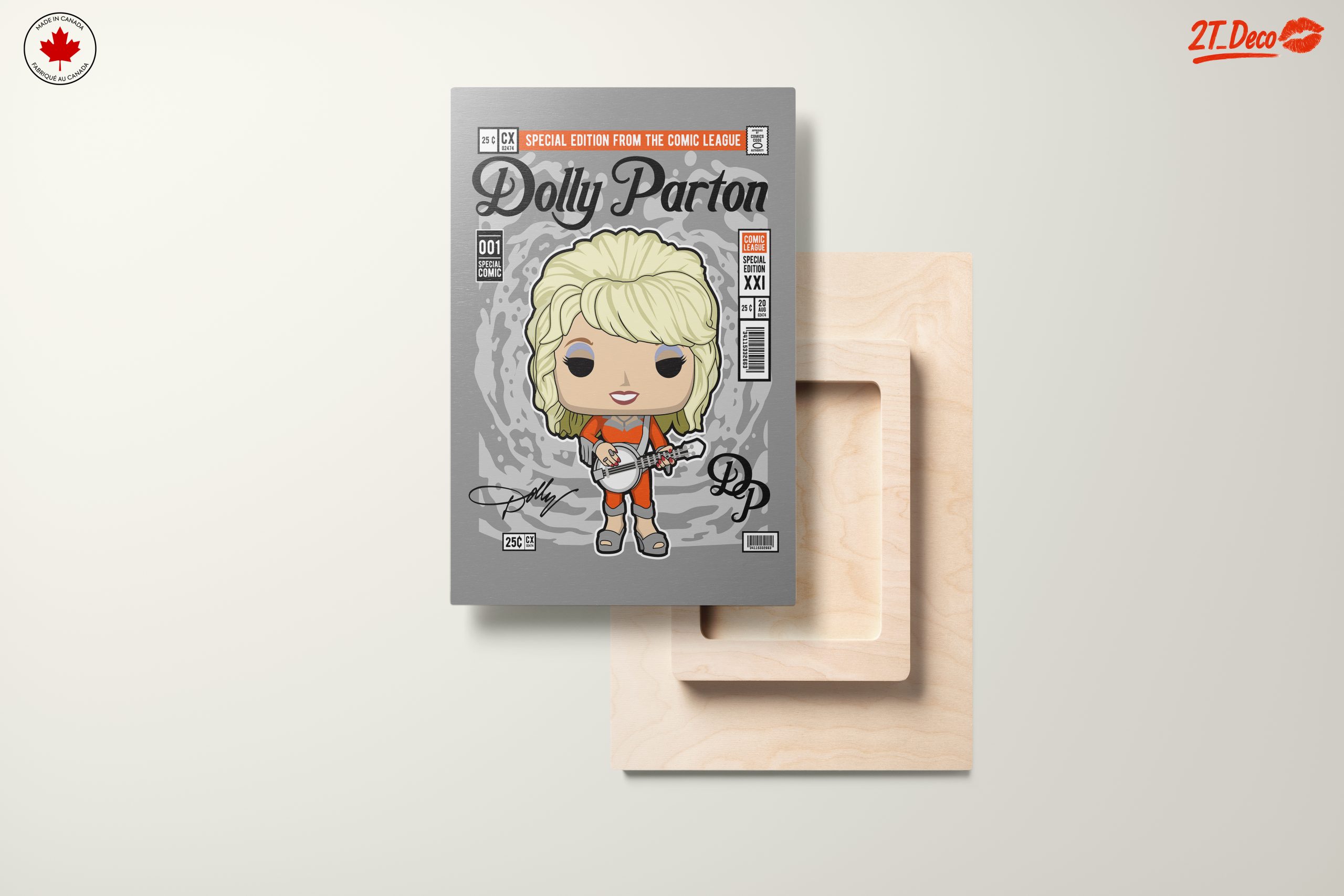 Dolly Parton Funko Pop Character Art - Image 11