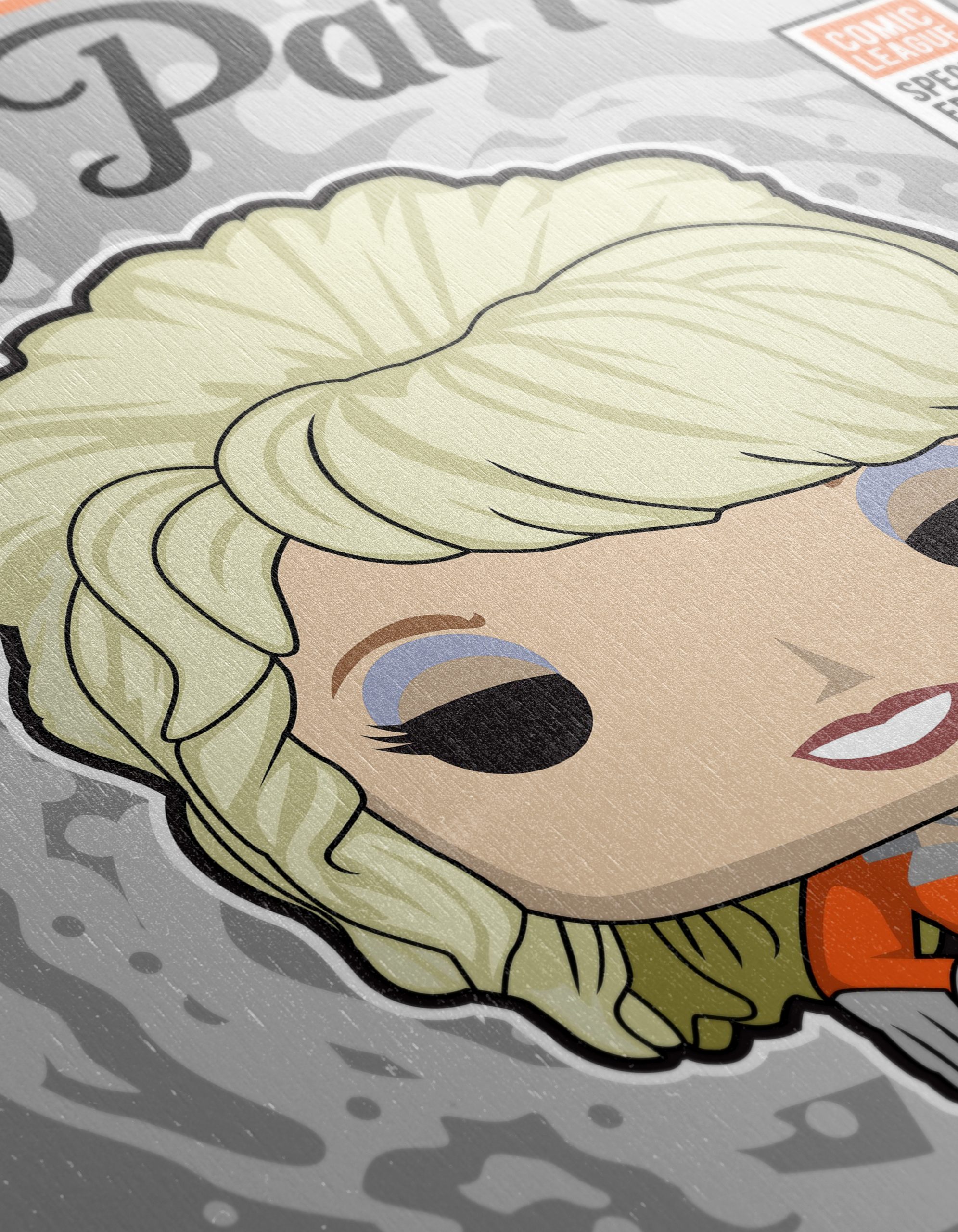 Dolly Parton Funko Pop Character Art - Image 12