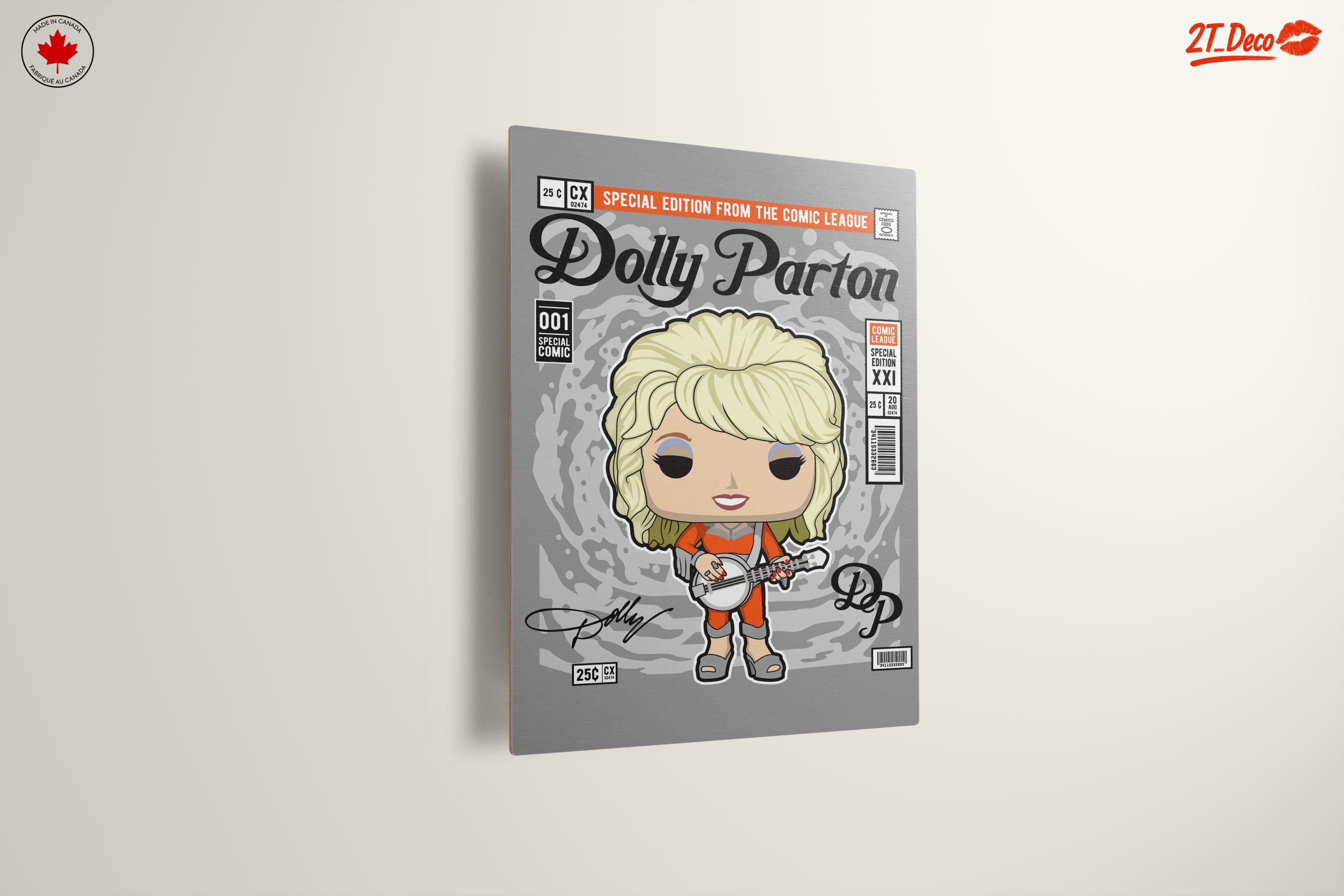 Dolly Parton Funko Pop Character Art - Image 13