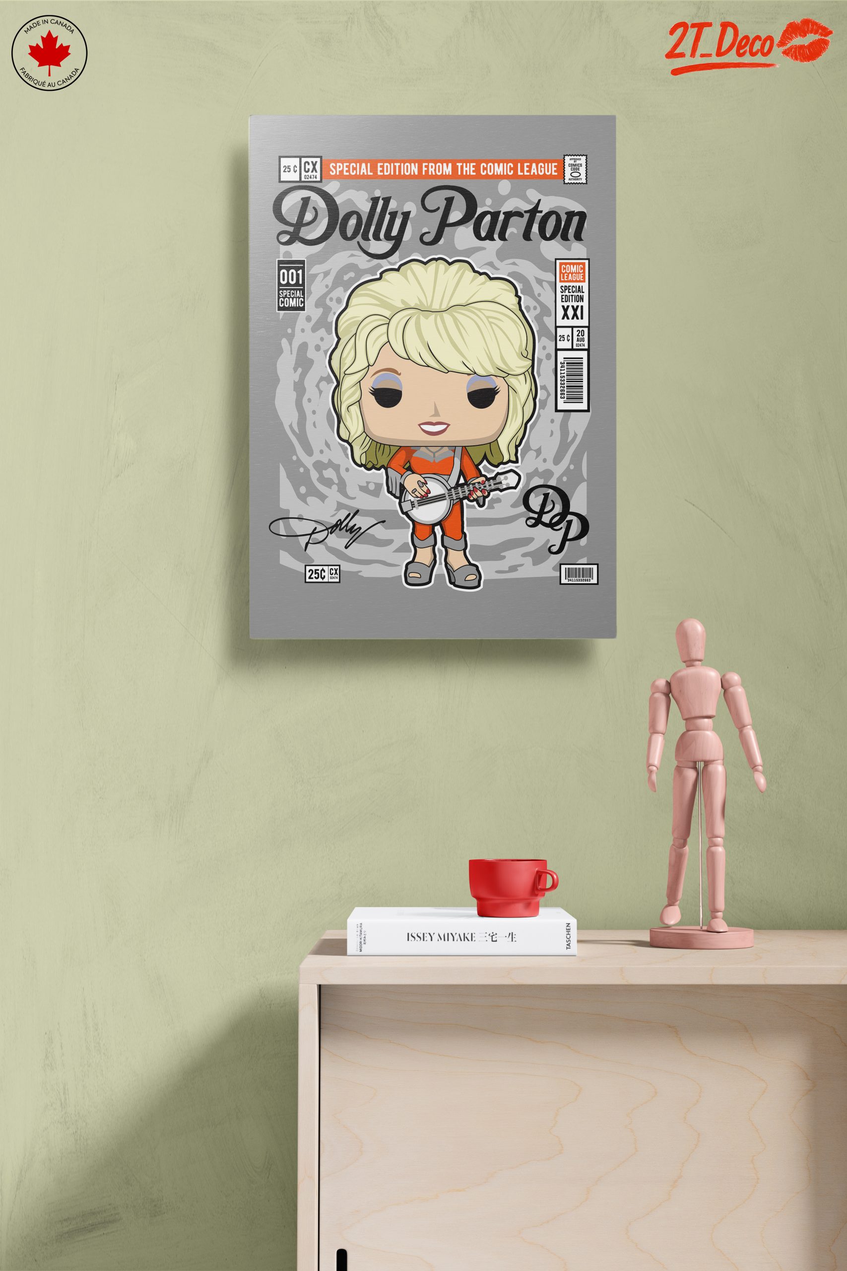 Dolly Parton Funko Pop Character Art - Image 14