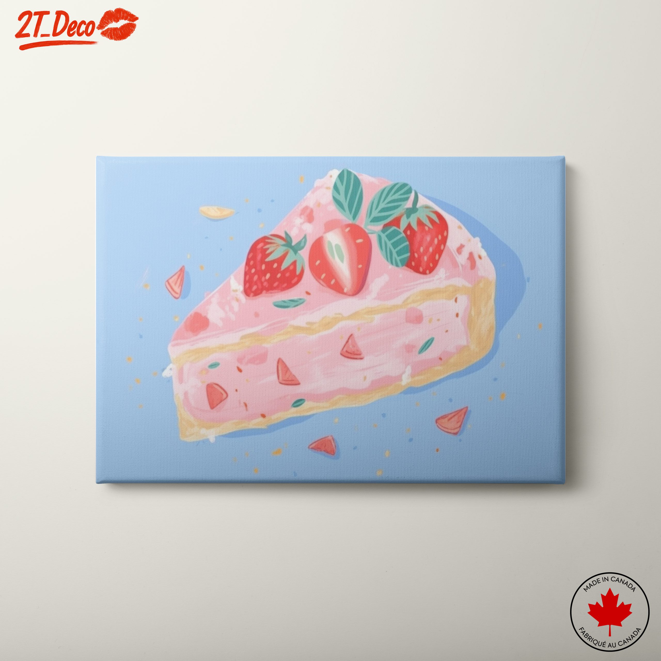 Stylized Abstract Dessert Art
