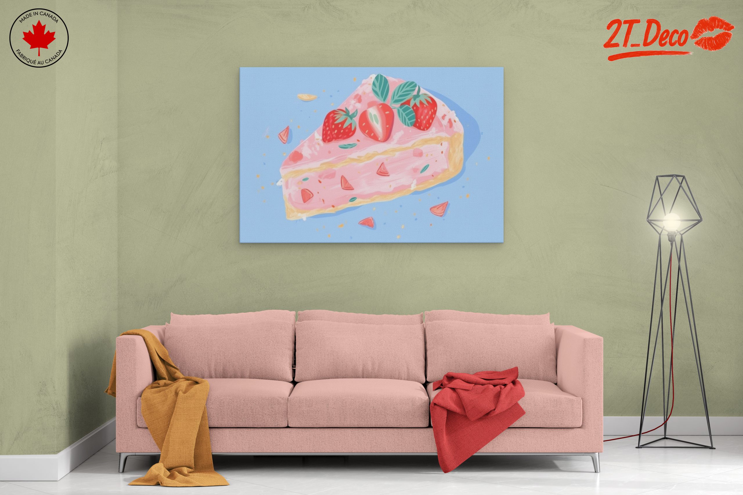 Stylized Abstract Dessert Art - Image 2