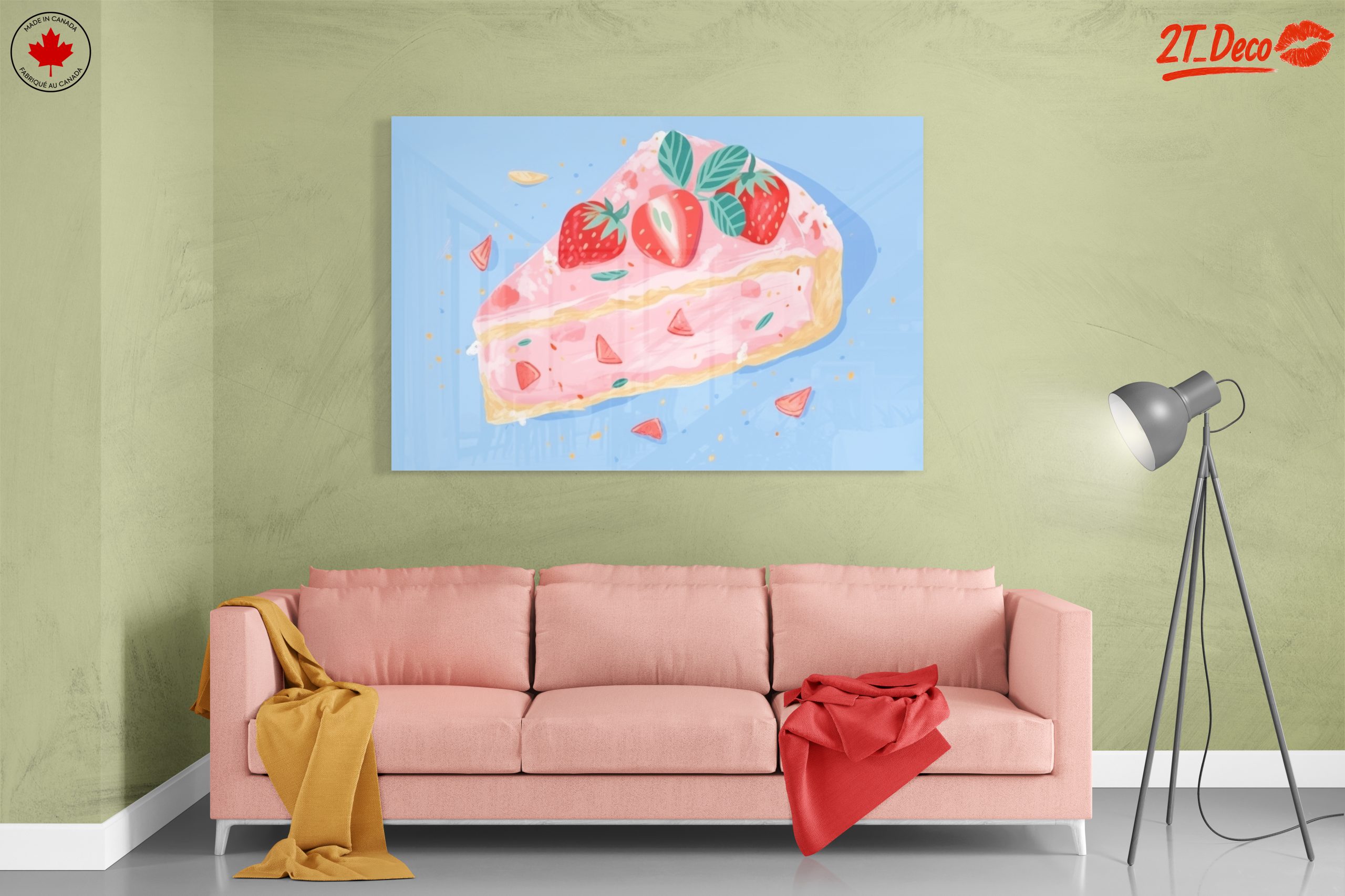 Stylized Abstract Dessert Art - Image 7