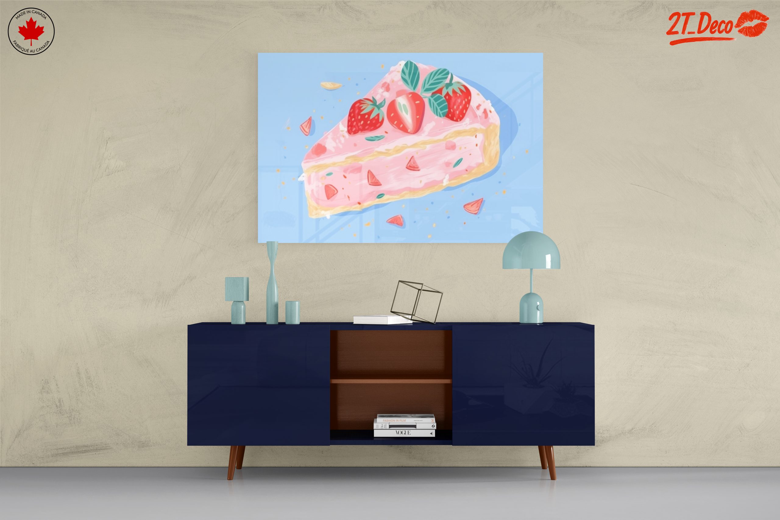 Stylized Abstract Dessert Art - Image 8