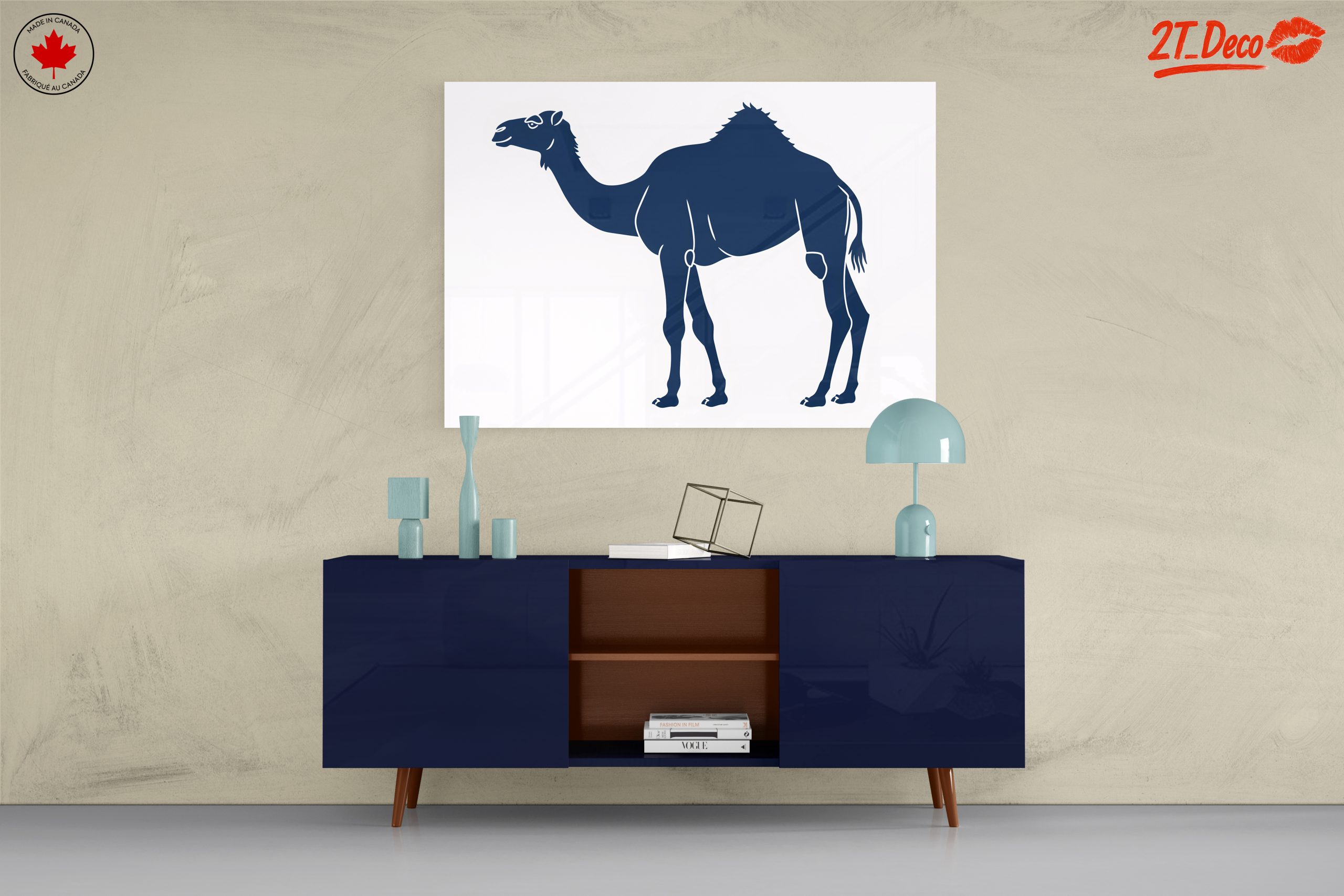 Stylized Camel Art for Home Decor - Image 8
