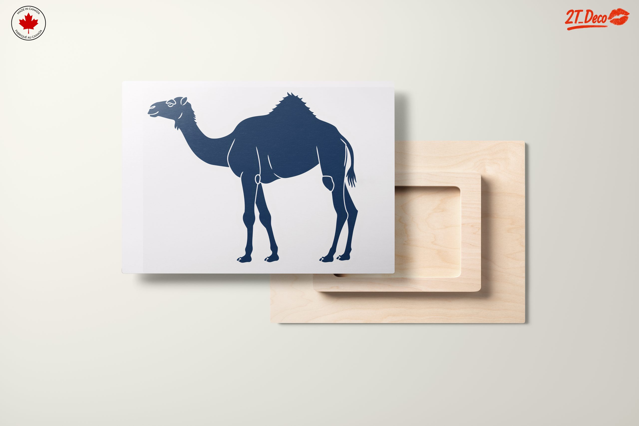 Stylized Camel Art for Home Decor - Image 11