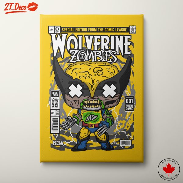 Funko Pop Wolverine Zombie Artwork