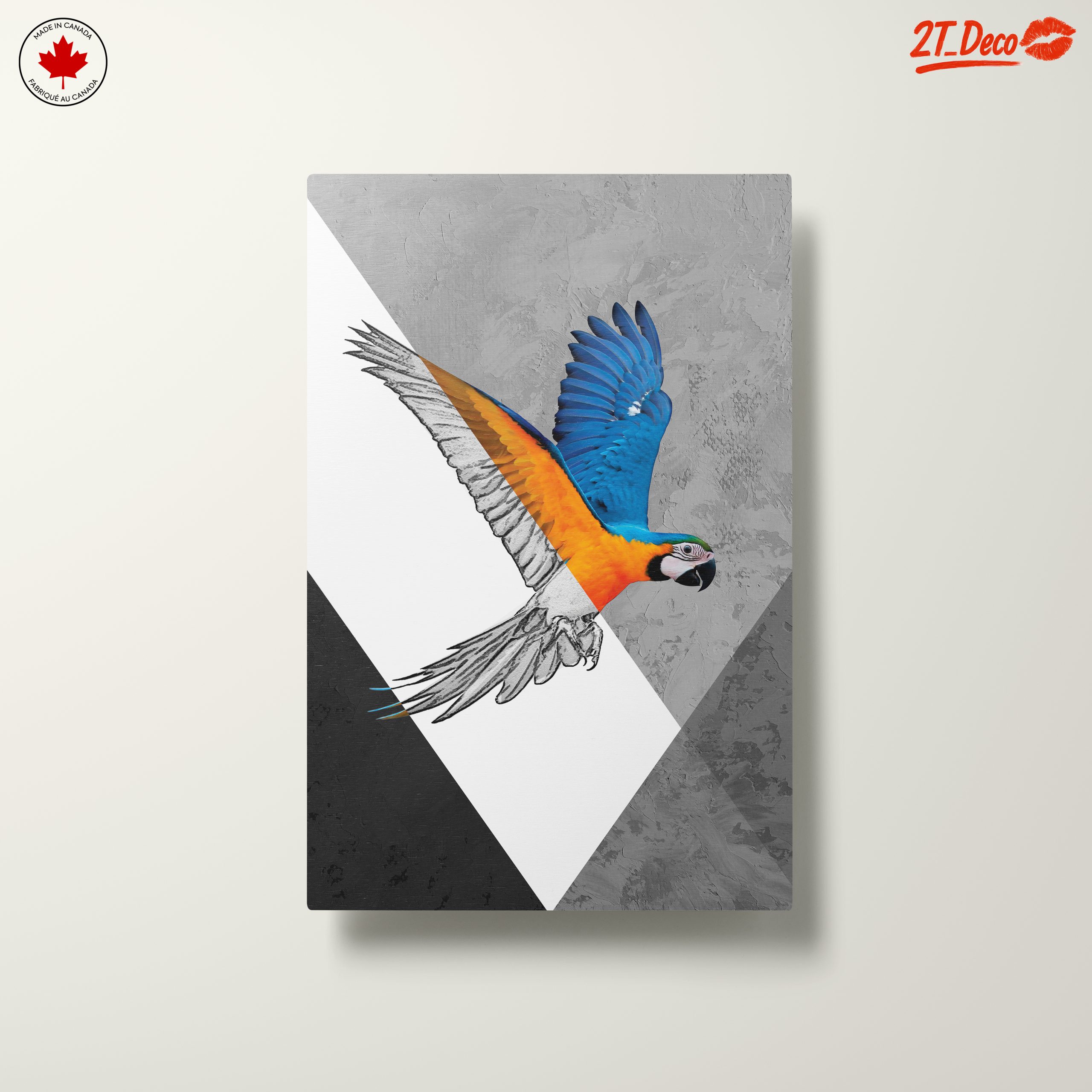 Stylized Parrot Wall Art - Image 10