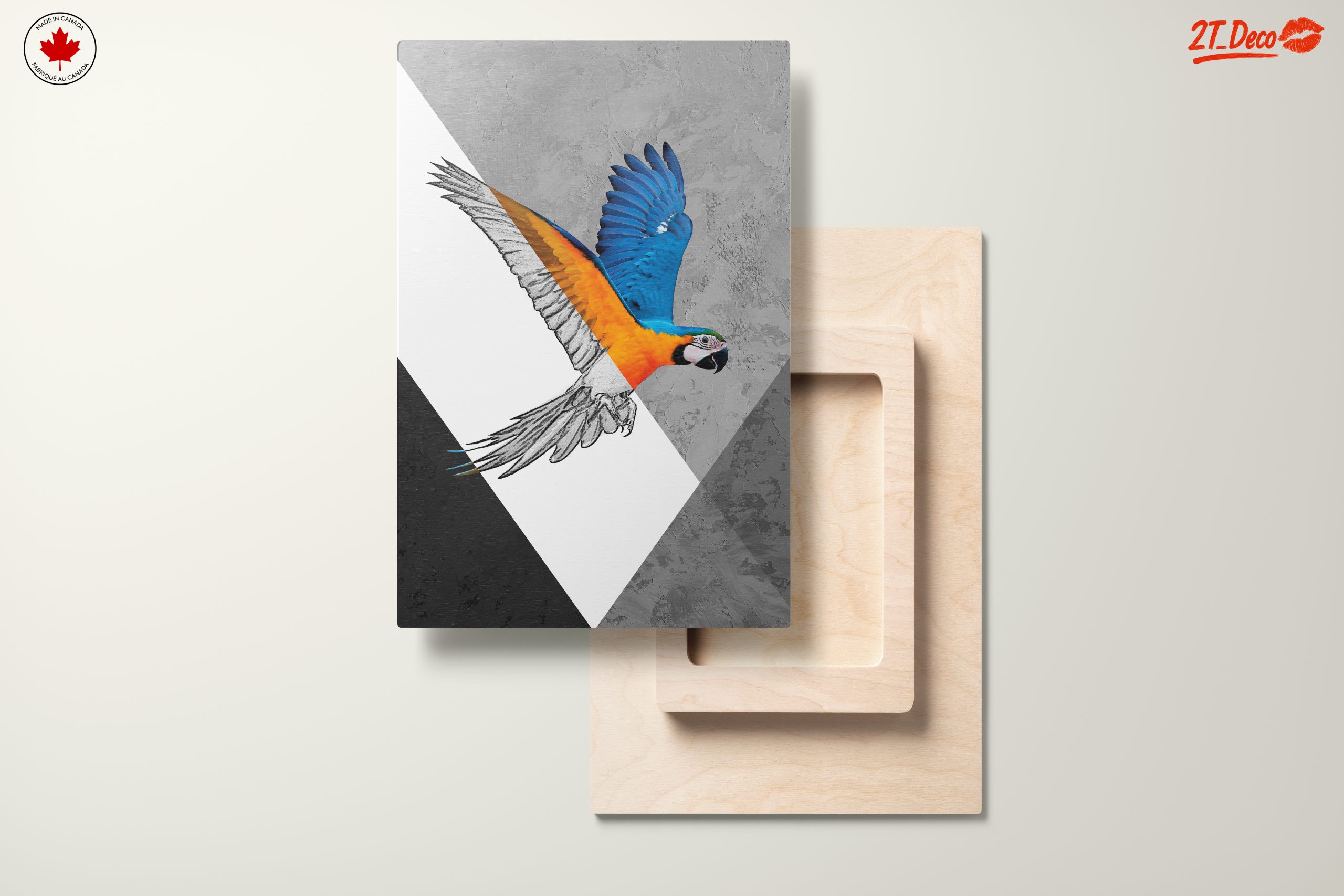 Stylized Parrot Wall Art - Image 11