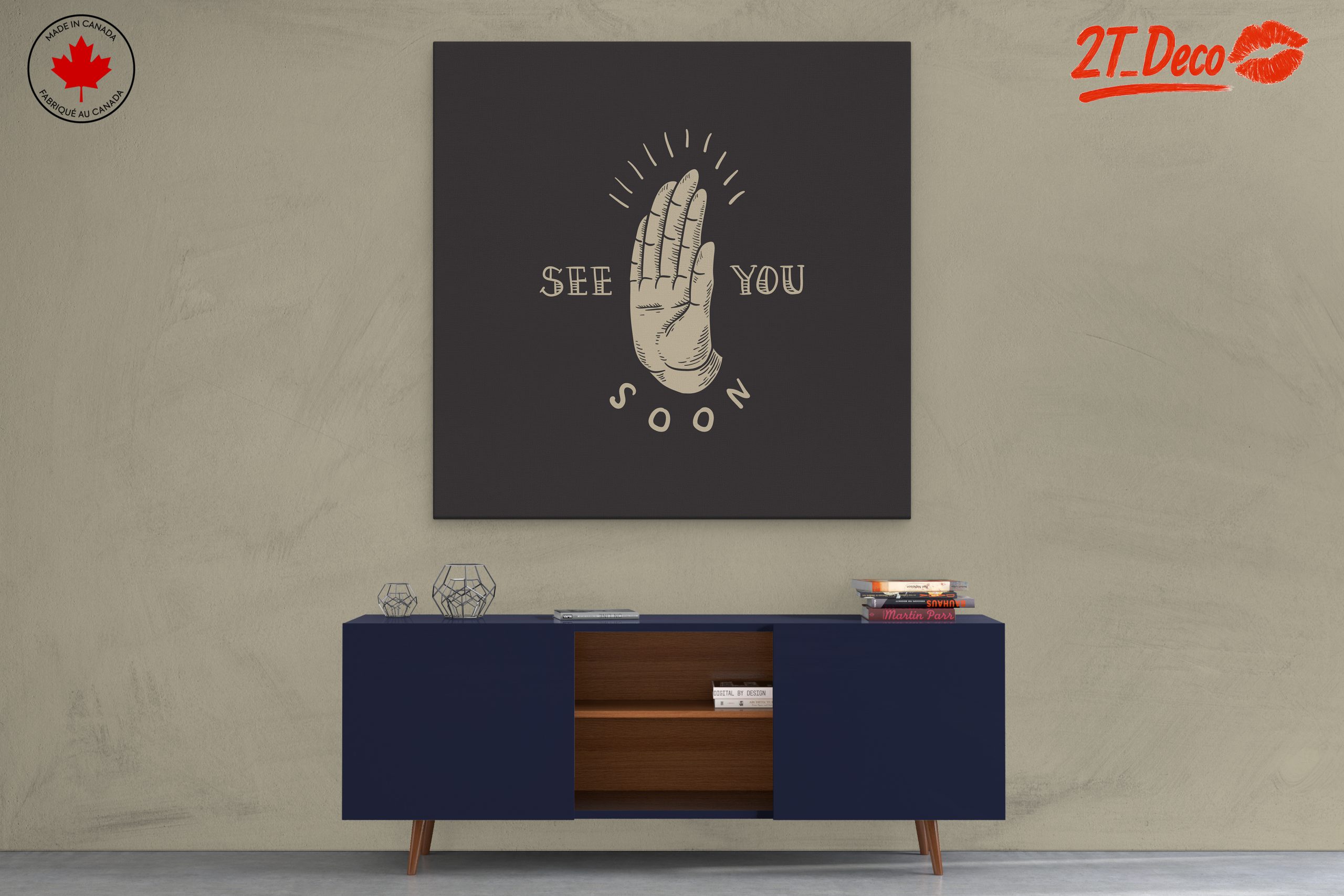 See You Soon Hand Gesture Art - Image 3