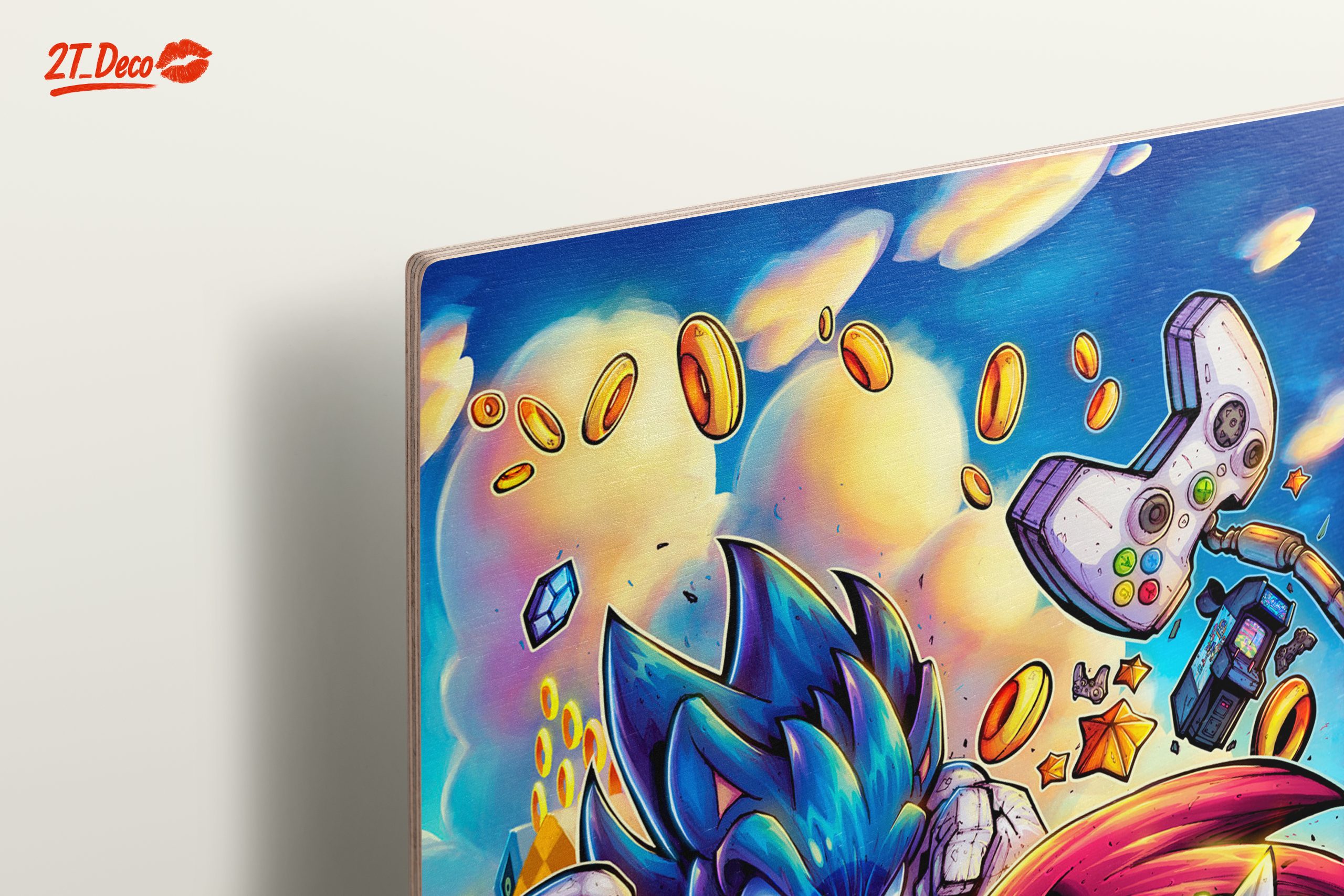 Sonic and Knuckles Epic Battle Artwork - Image 15