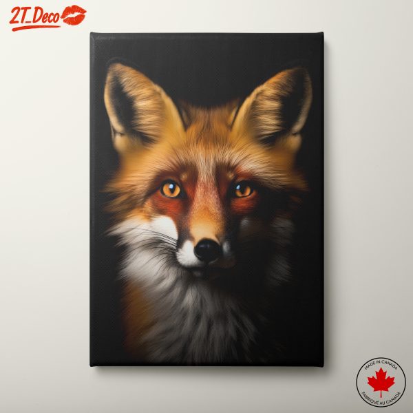 Realistic Fox Portrait Art