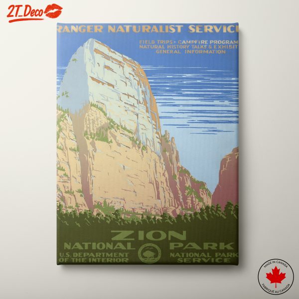 Zion National Park Landscape Art
