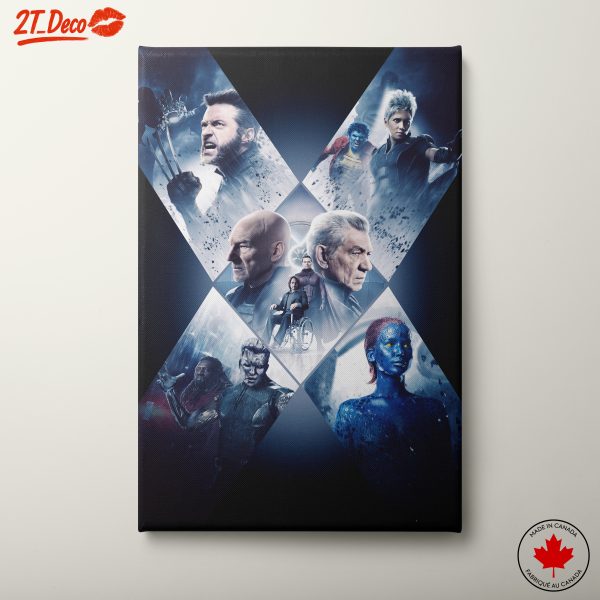 X-Men Artwork Featuring Iconic Characters