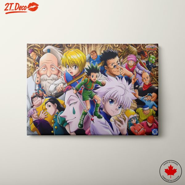Hunter x Hunter Group Art Featuring Iconic Characters