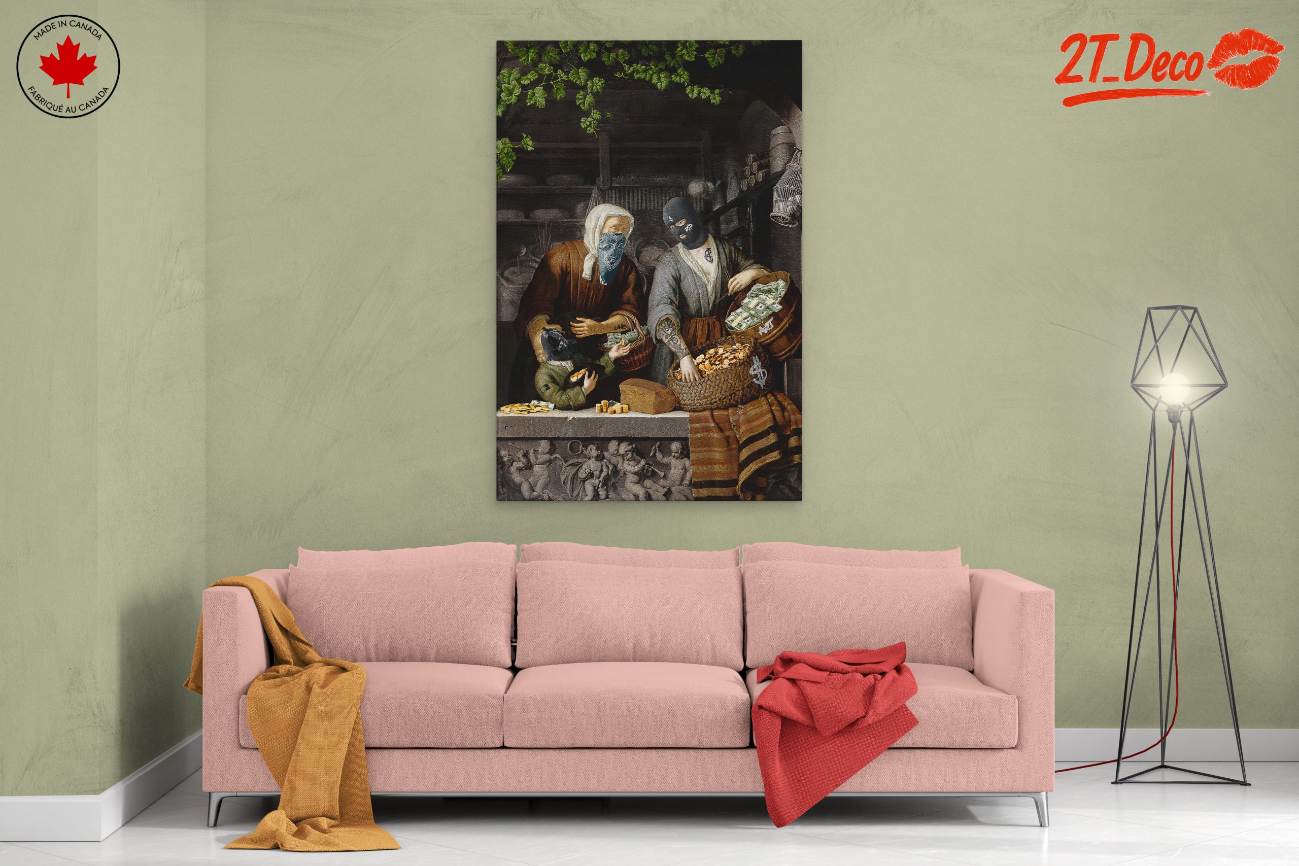 Modern Urban Scene with Figures - Image 2