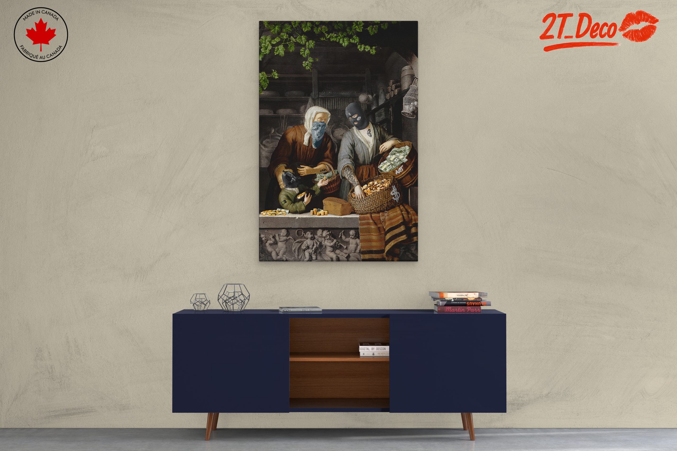 Modern Urban Scene with Figures - Image 3