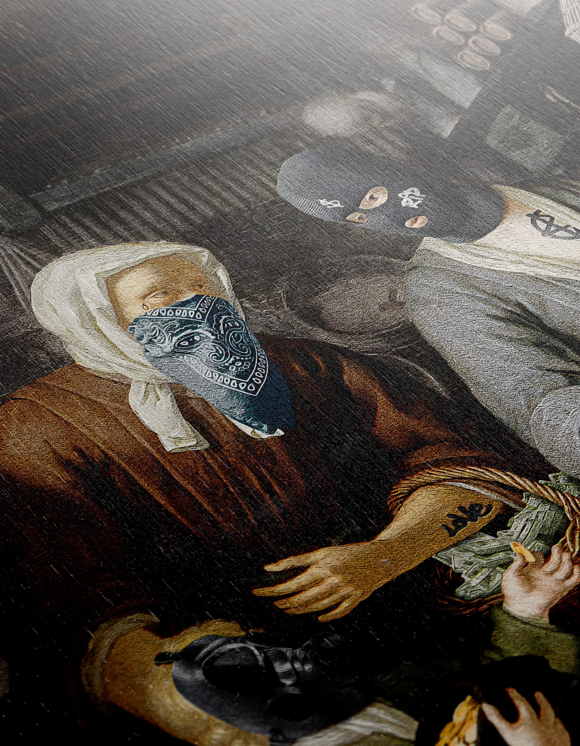Modern Urban Scene with Figures - Image 12