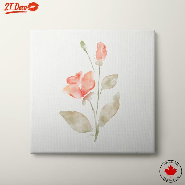 Delicate Watercolor Floral Arrangement