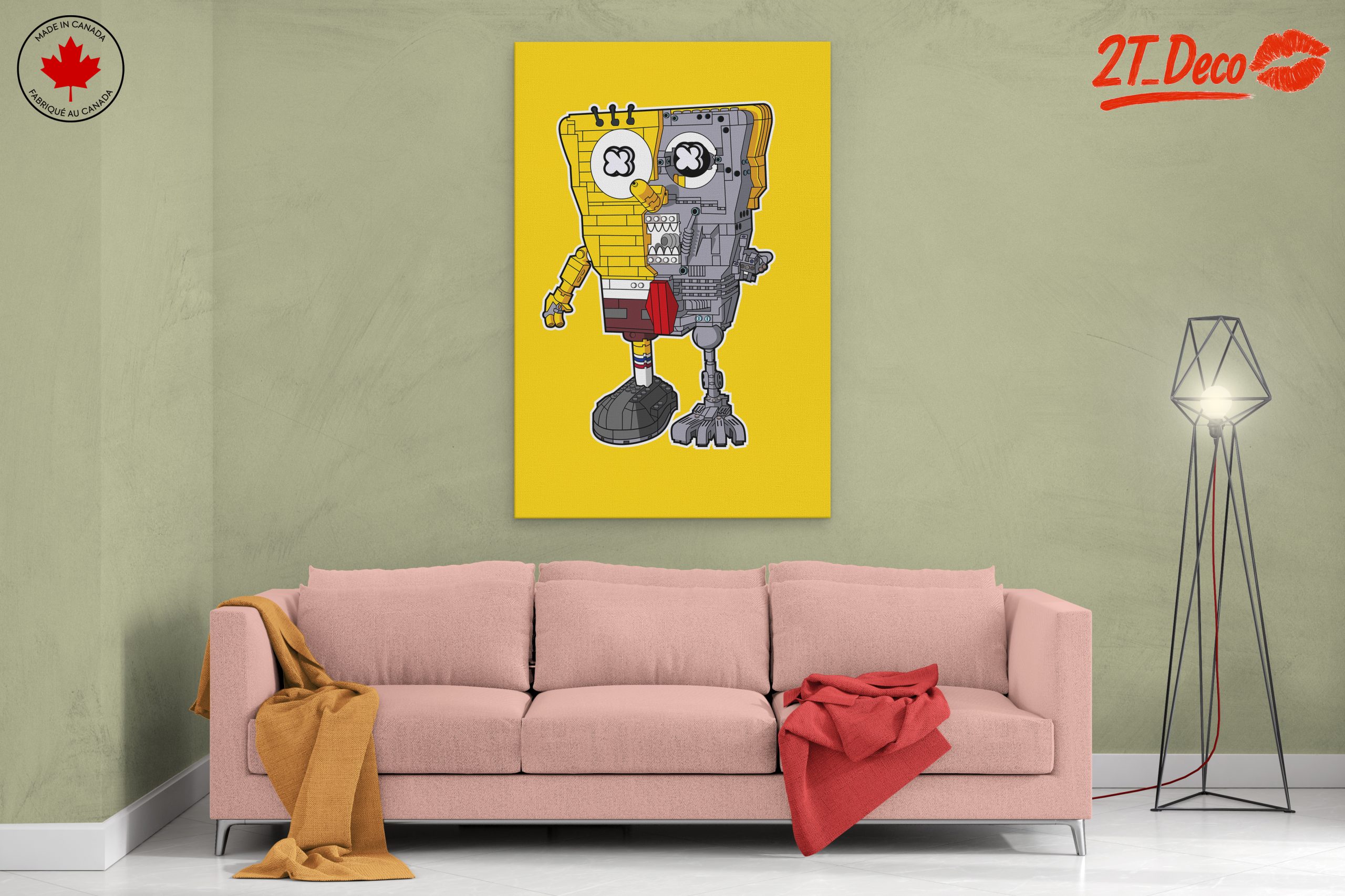 Whimsical Character Design Featuring Robot - Image 2