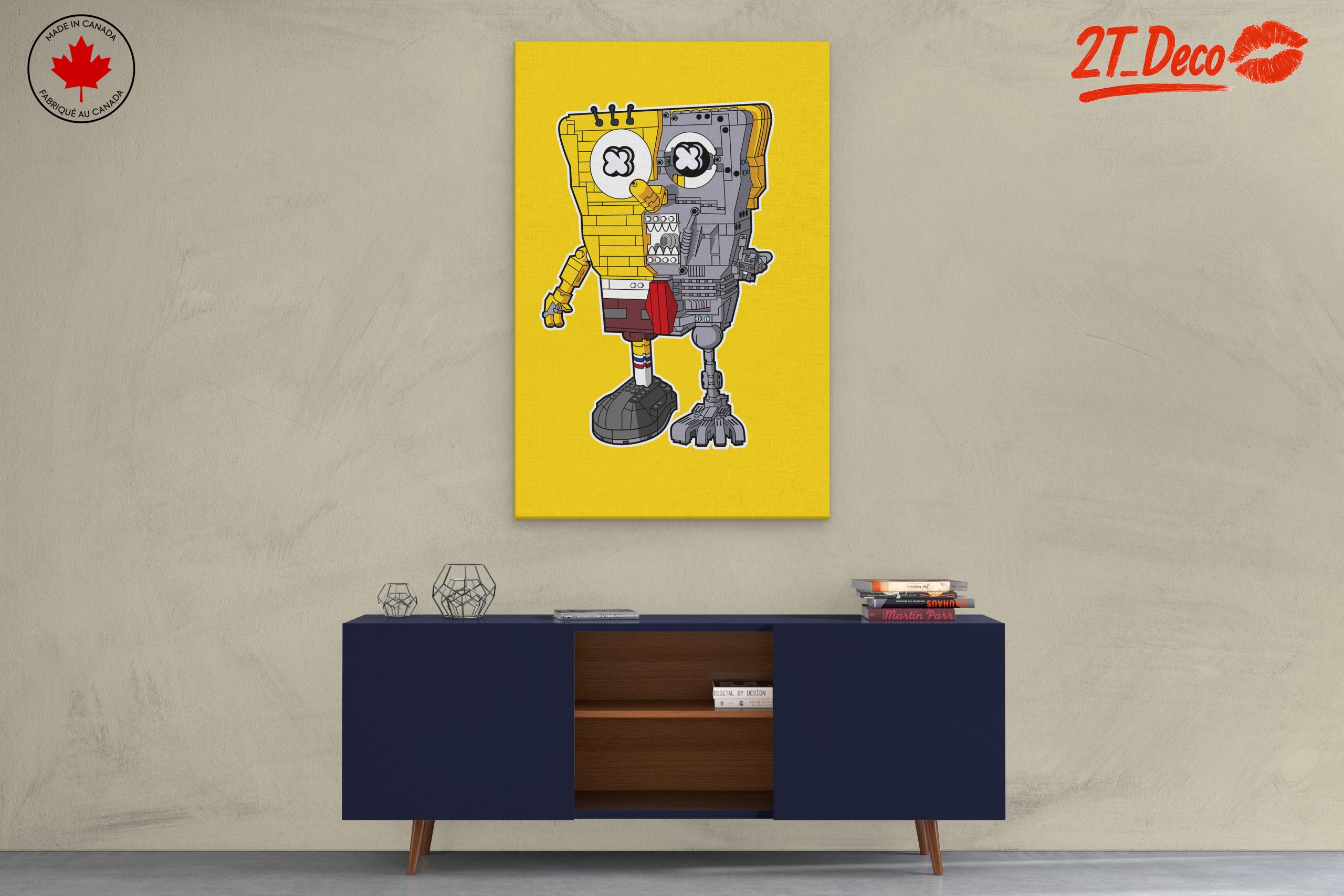 Whimsical Character Design Featuring Robot - Image 3