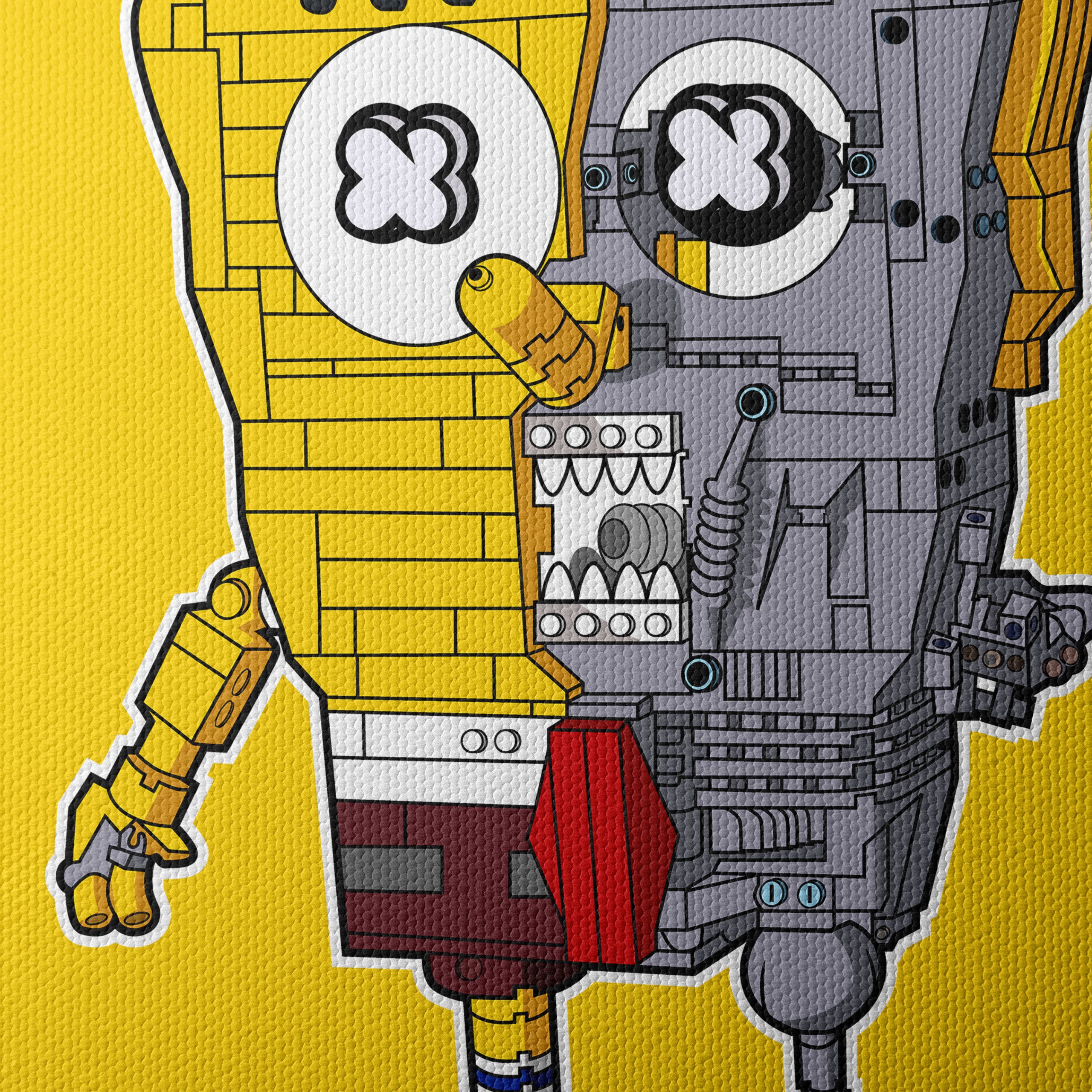 Whimsical Character Design Featuring Robot - Image 4