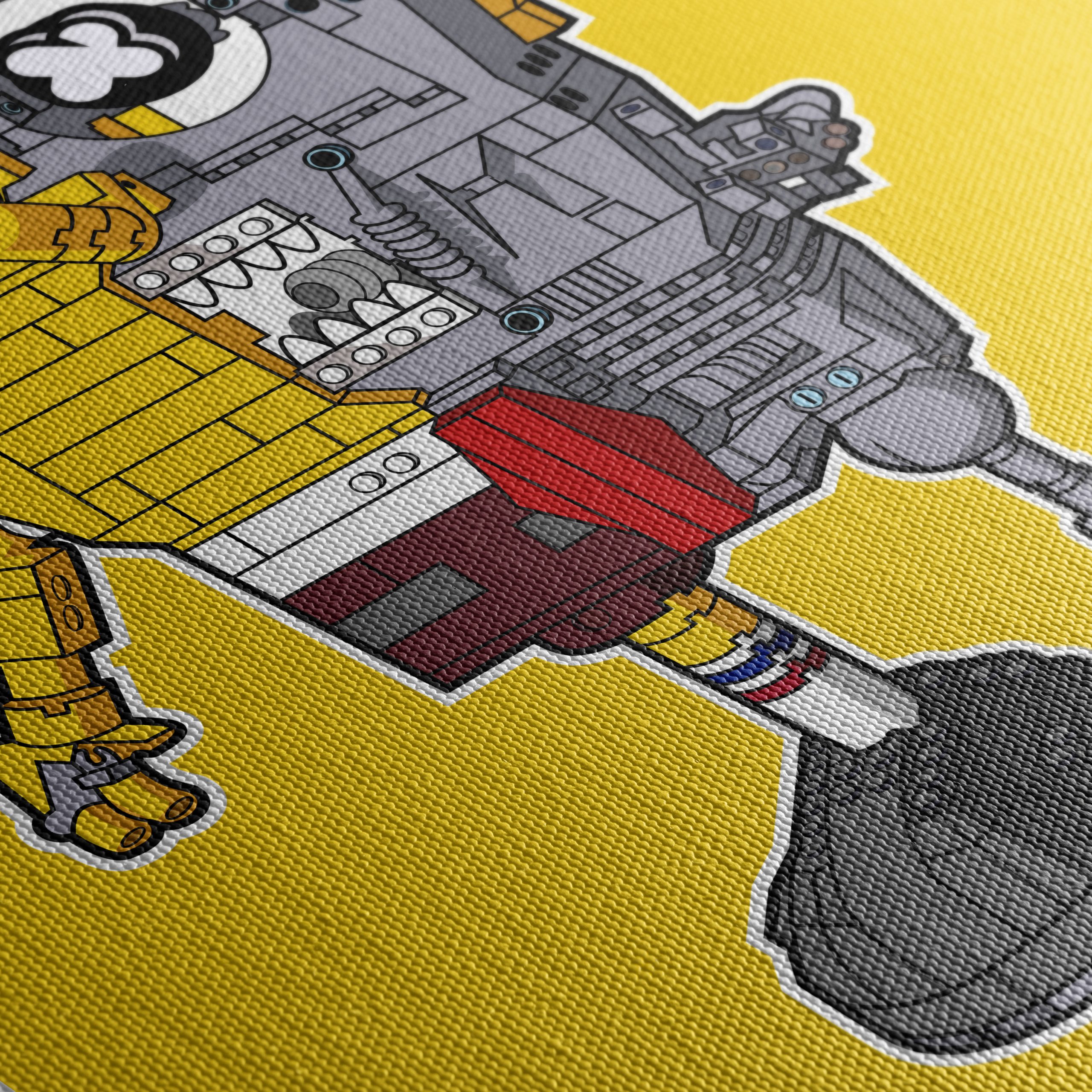 Whimsical Character Design Featuring Robot - Image 5