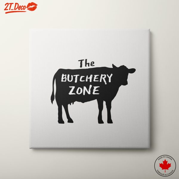 Butchery Zone Cow Art