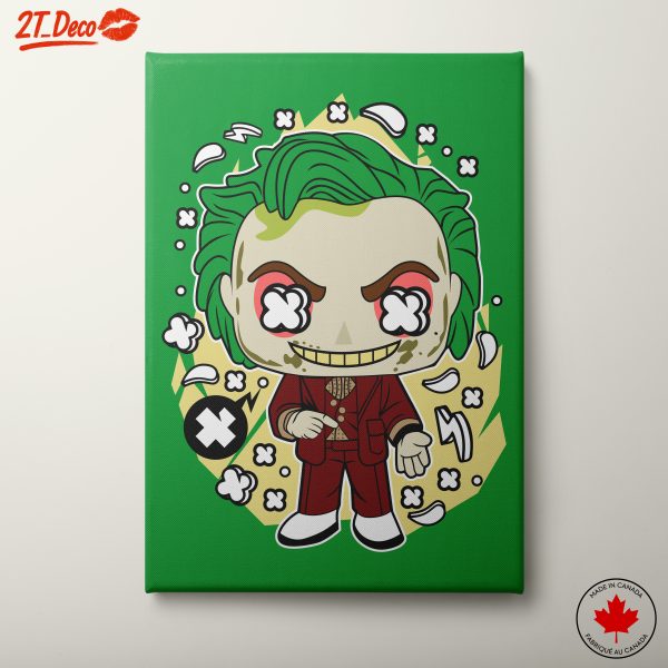 Playful Joker Character Art Illustration