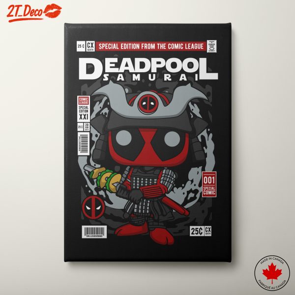Deadpool Samurai Character Art