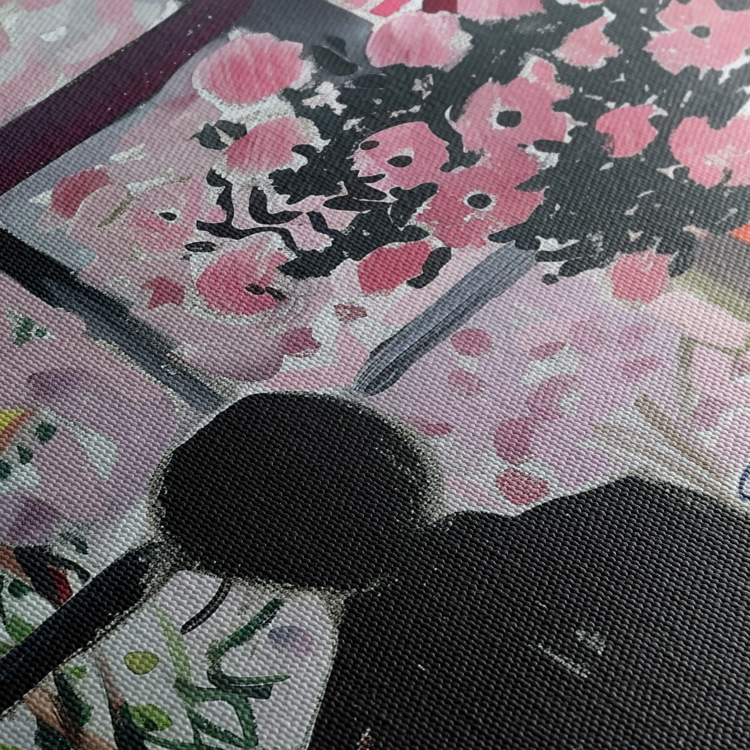 Vibrant Abstract Floral Interior - Image 5