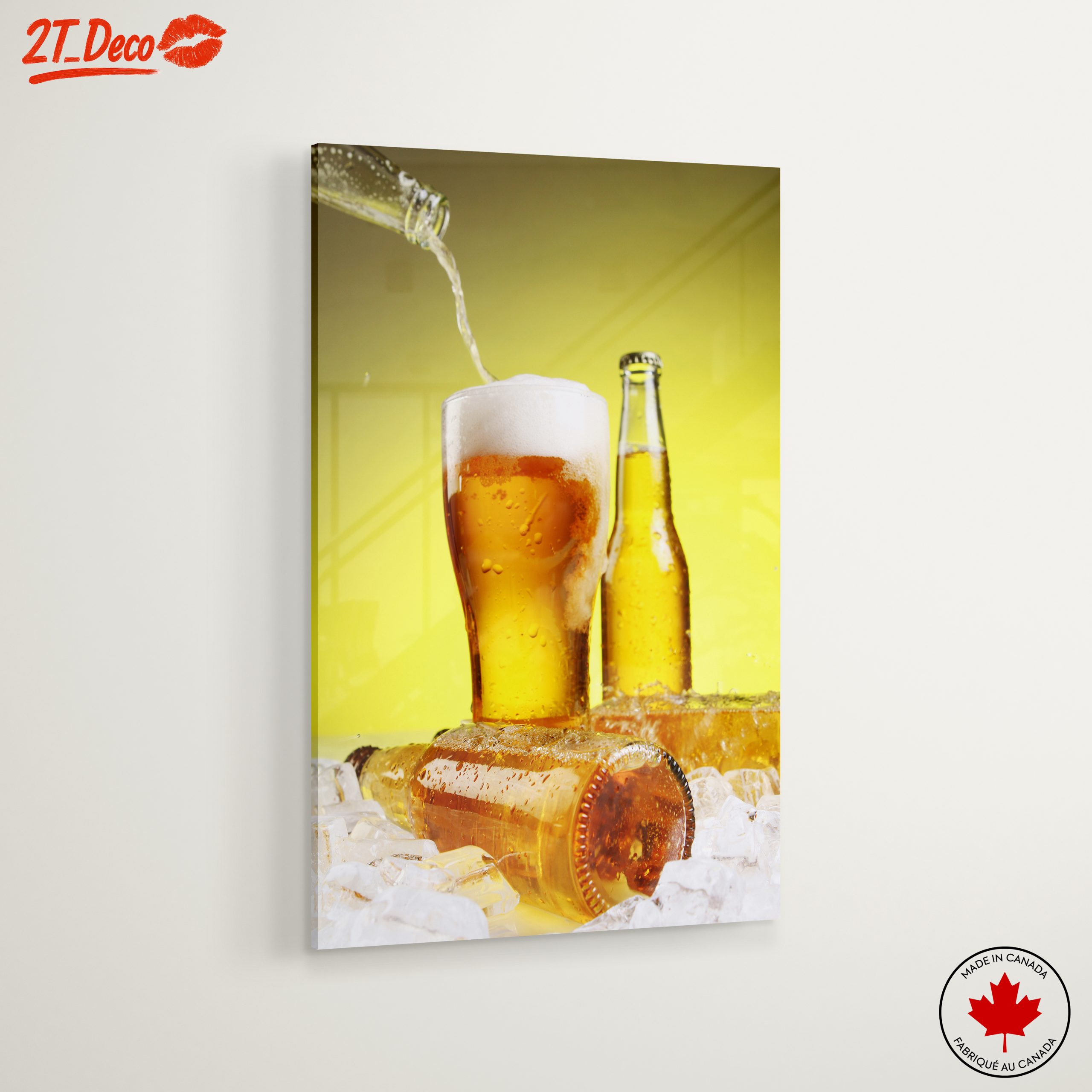 Refreshing Beer in a Glass and Bottles - Image 6