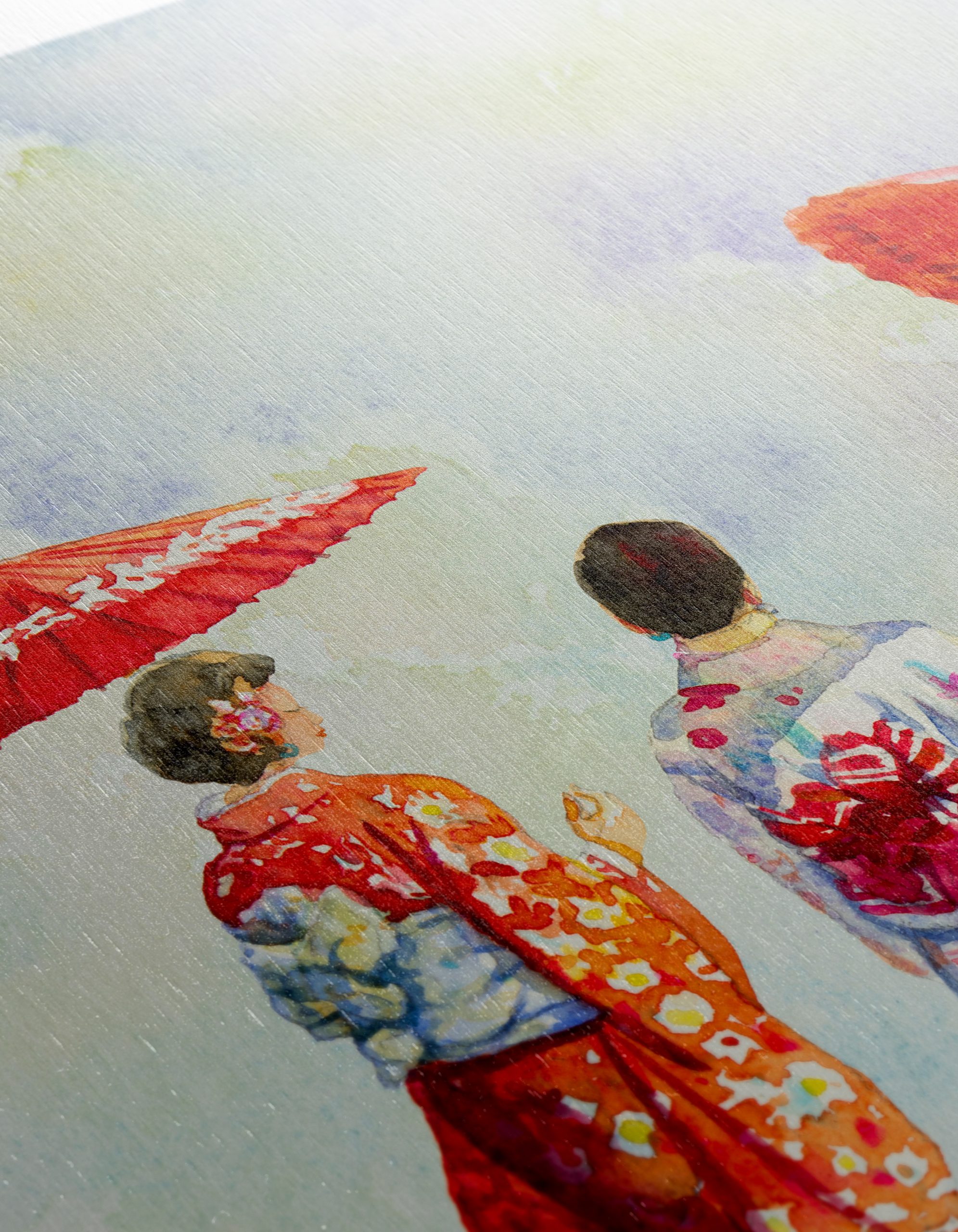 Beautiful Japanese Women Under Cherry Blossom - Image 12