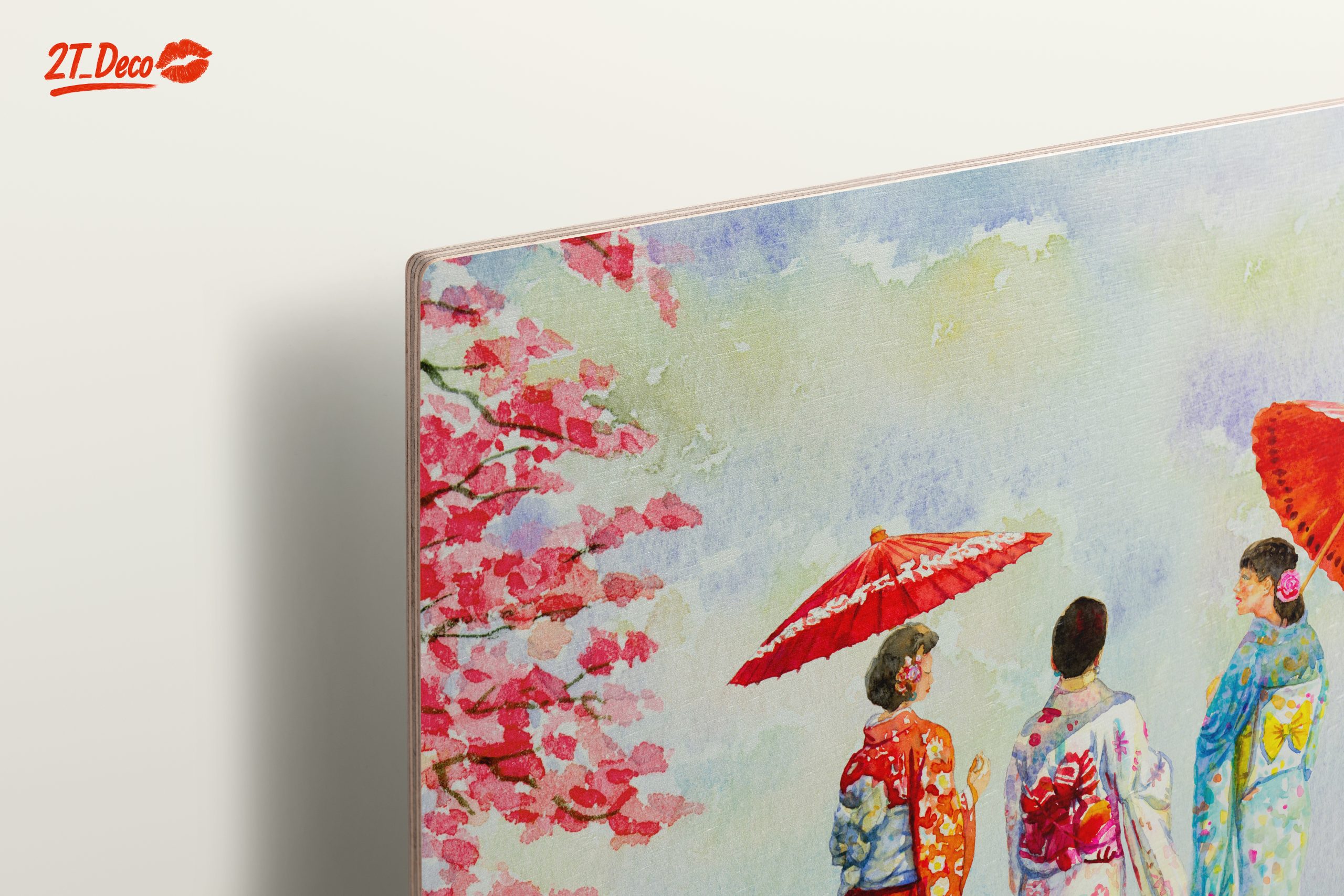 Beautiful Japanese Women Under Cherry Blossom - Image 15