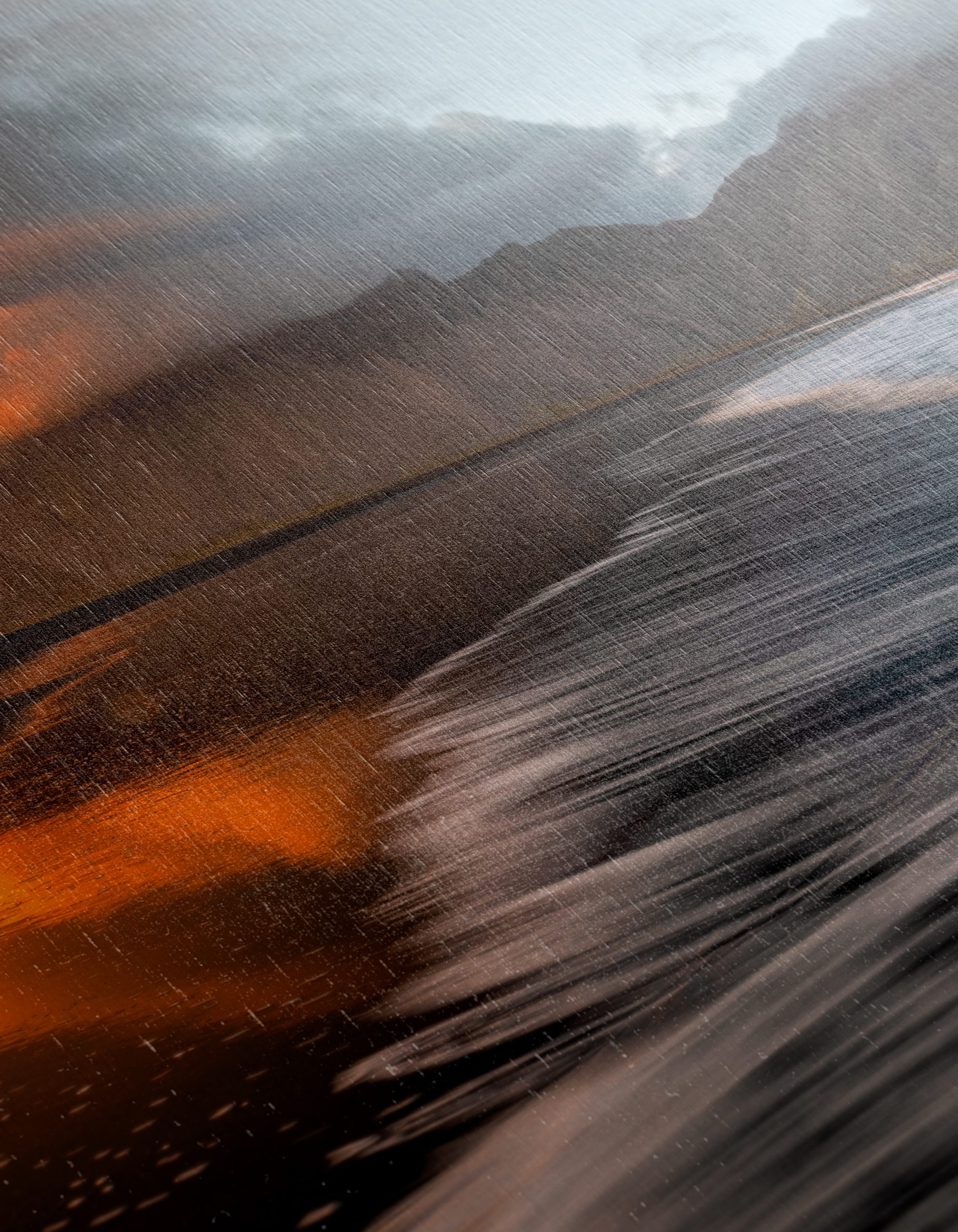 Stunning Sunset Over Mountains and Ocean - Image 12