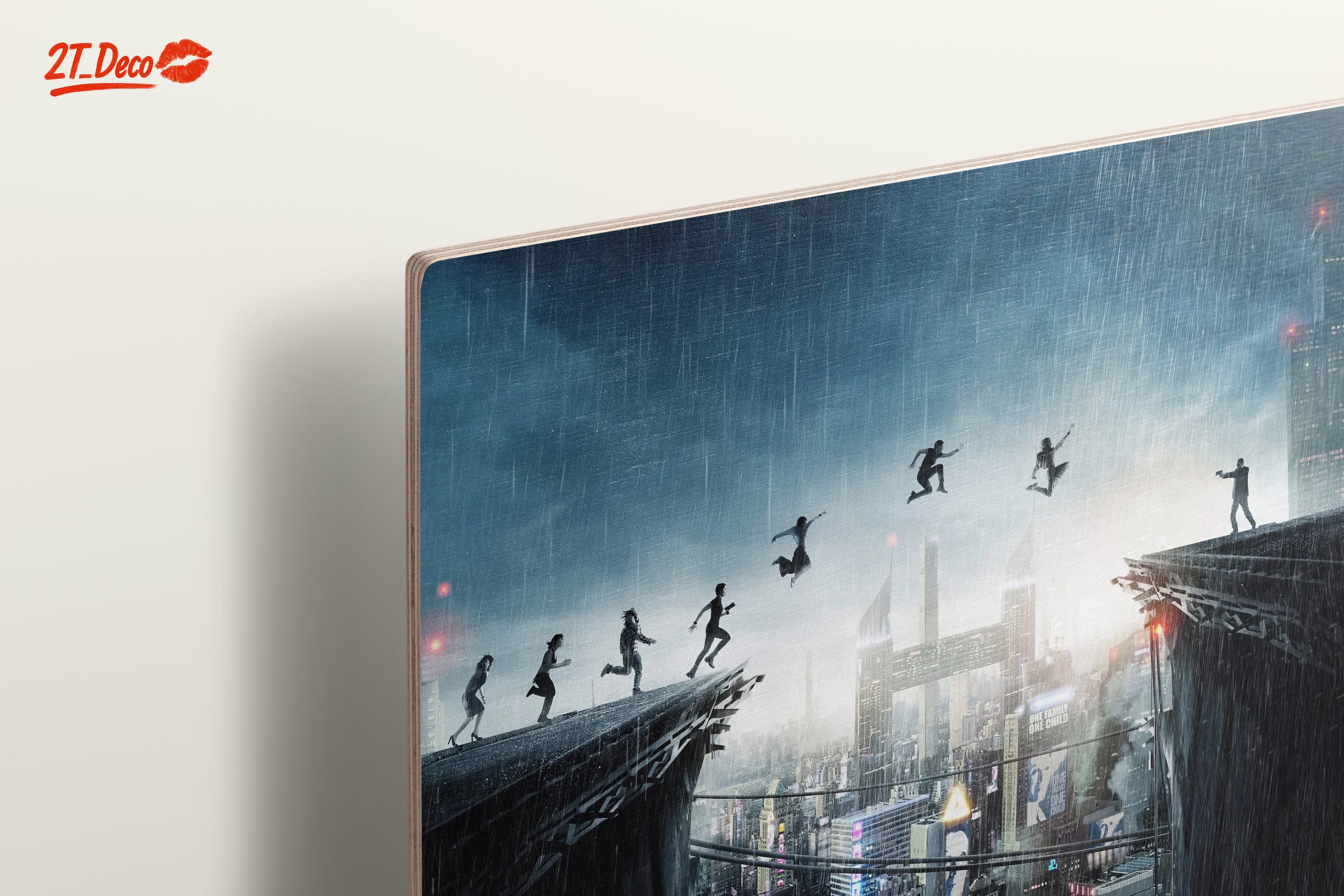 Dynamic Anime Scene in Rainy Cityscape - Image 15