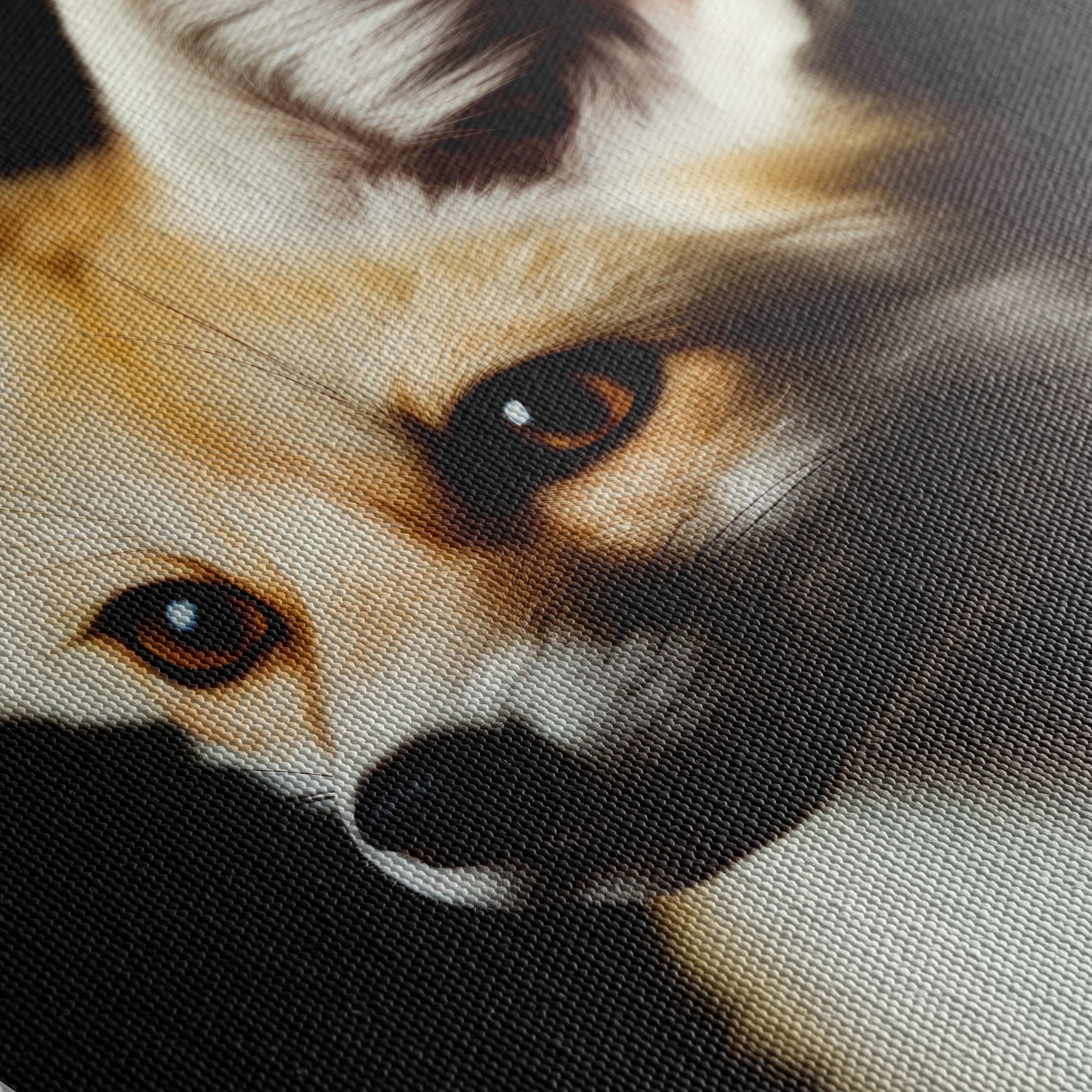 Curious Fox Portrait Art - Image 5