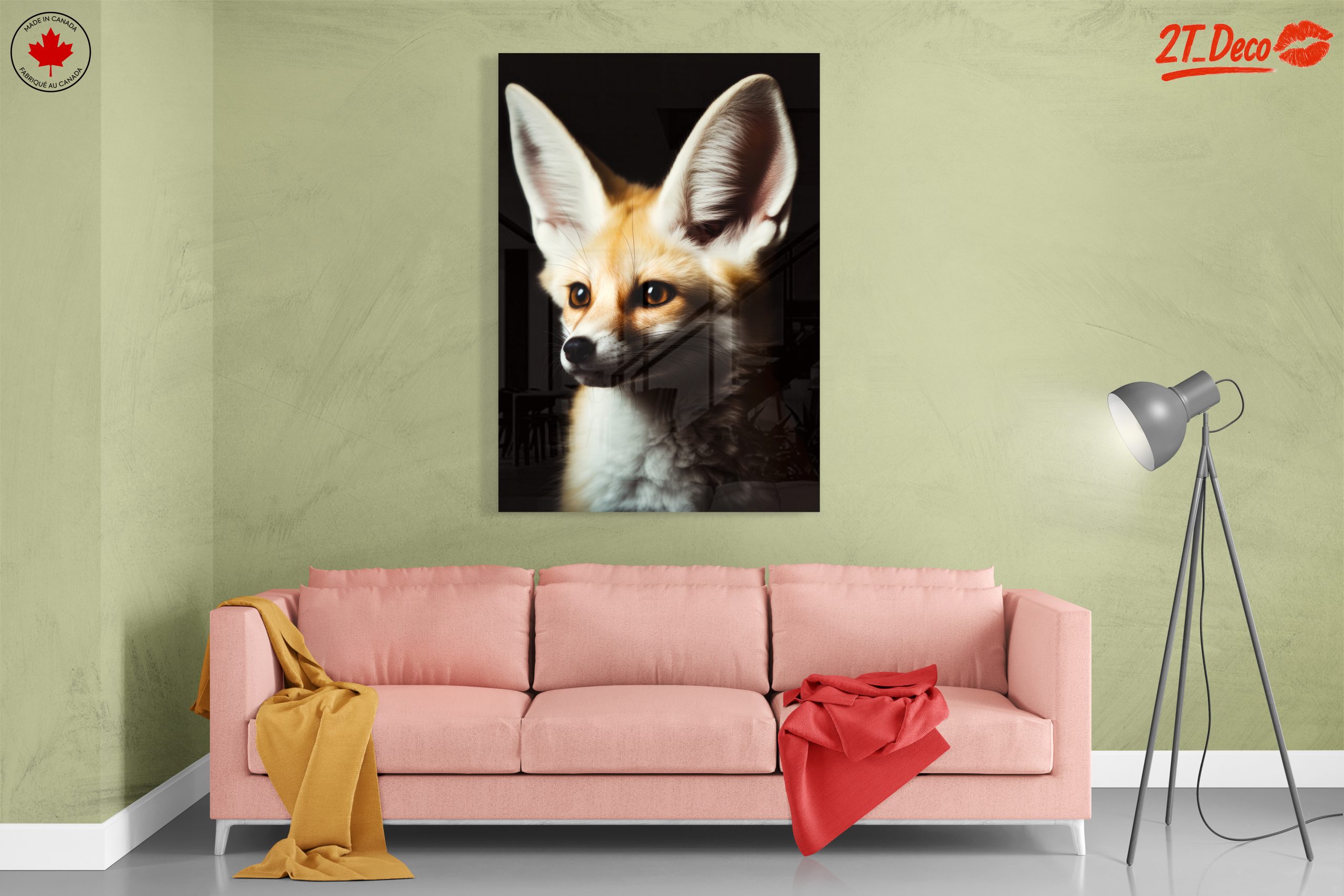 Curious Fox Portrait Art - Image 7