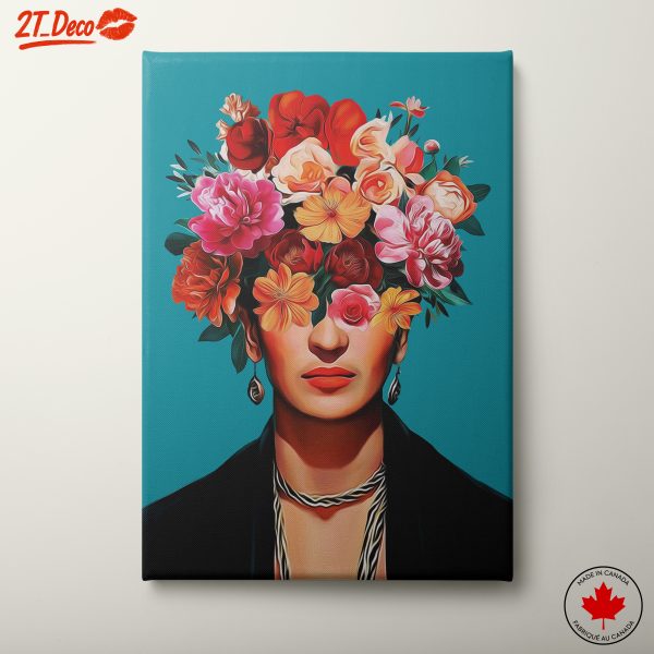 Floral Headpiece Modern Botanical Art