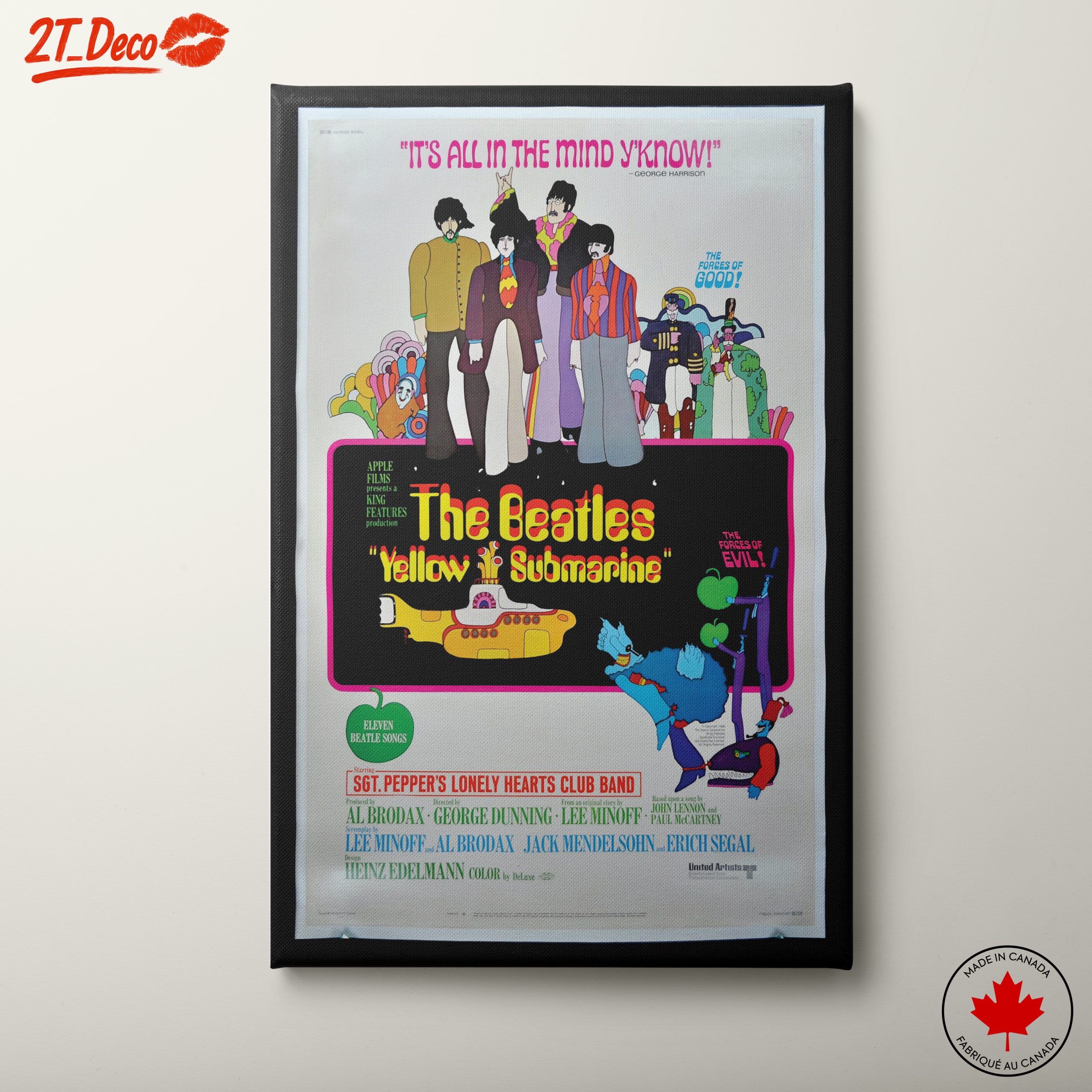 The Beatles Yellow Submarine Artwork 2